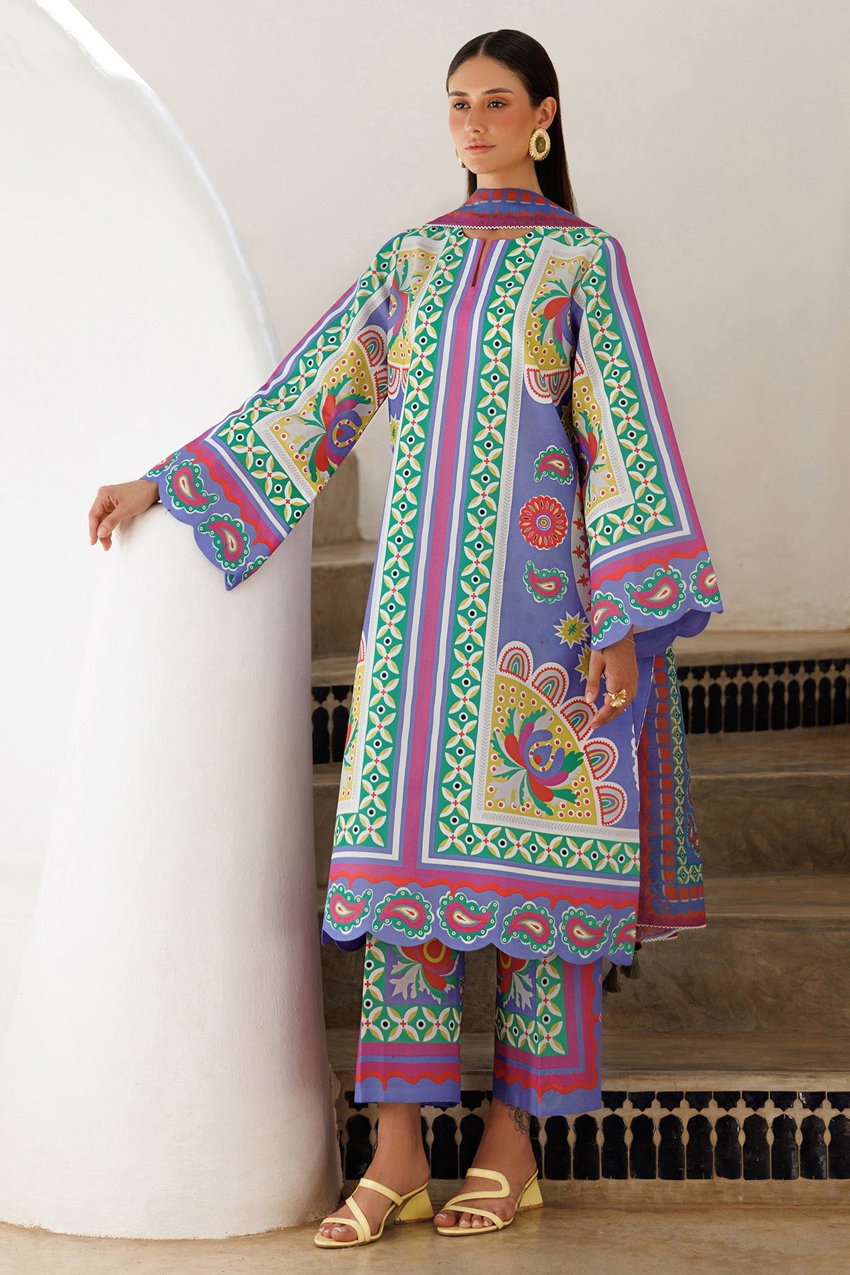 DIGITAL PRINTED LAWN USE-9323