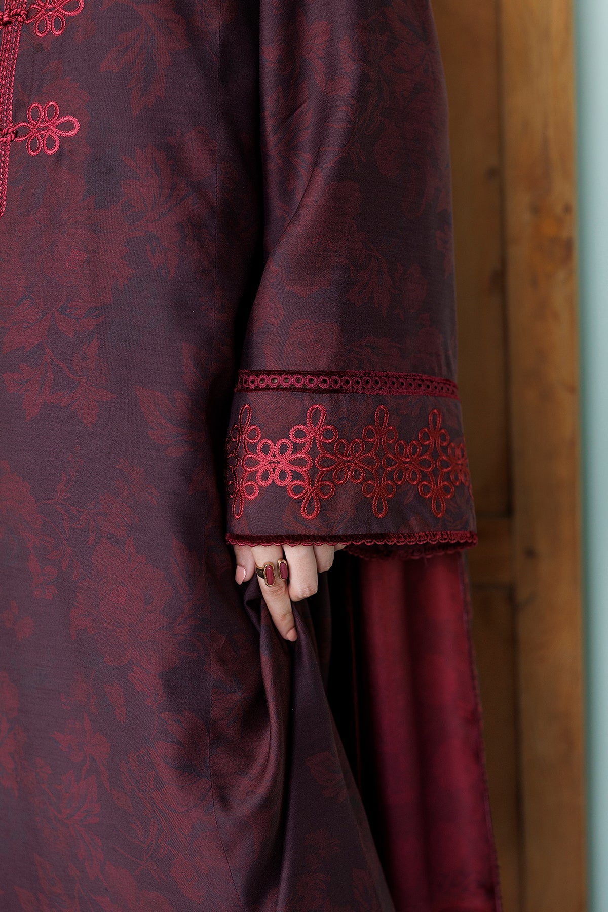 EMBROIDERED PREMIUM VISCOSE RTW-0249