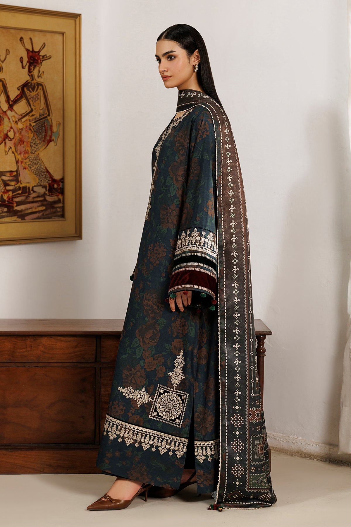 EMBROIDERED PREMIUM VISCOSE RTW-0266