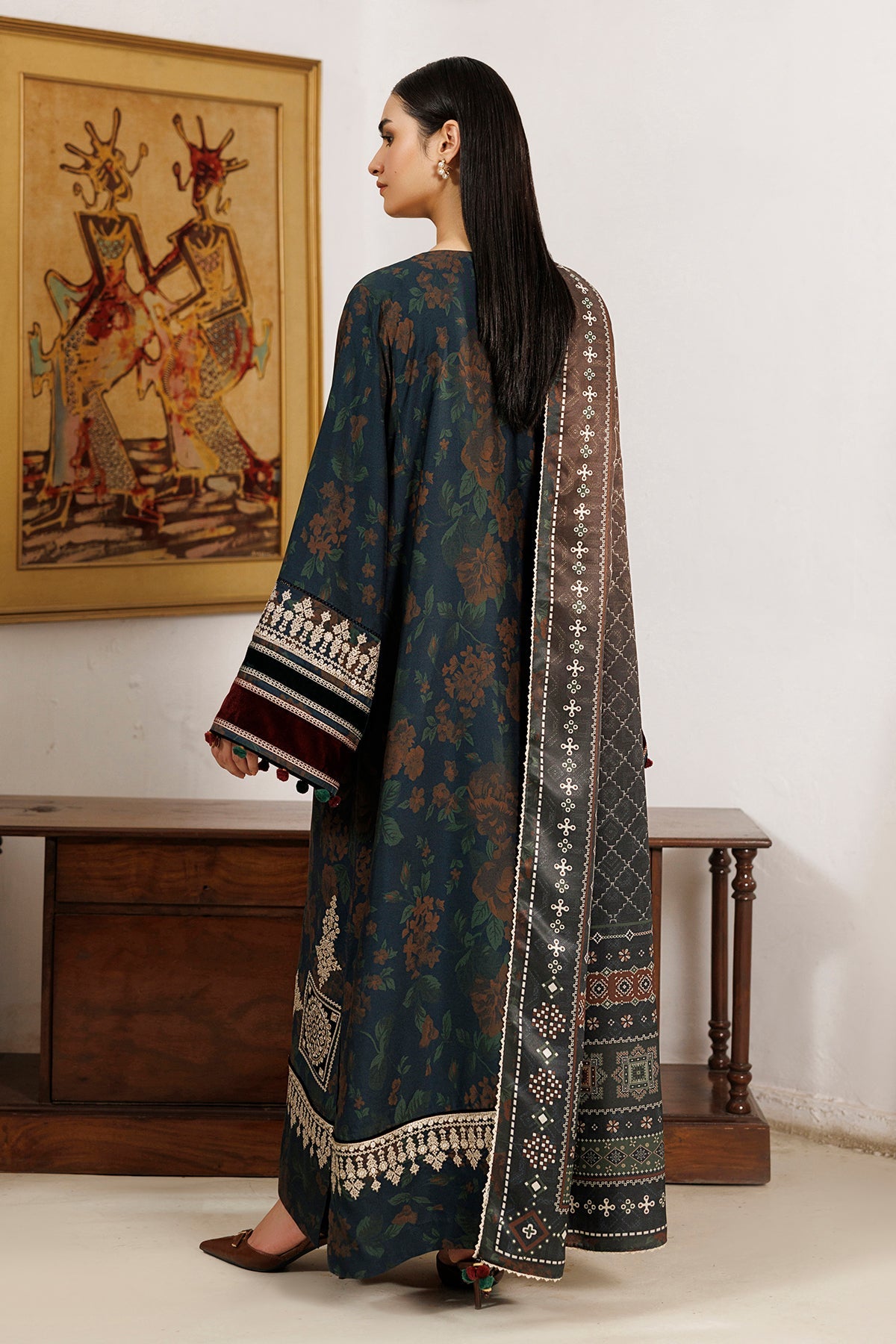 EMBROIDERED PREMIUM VISCOSE RTW-0266