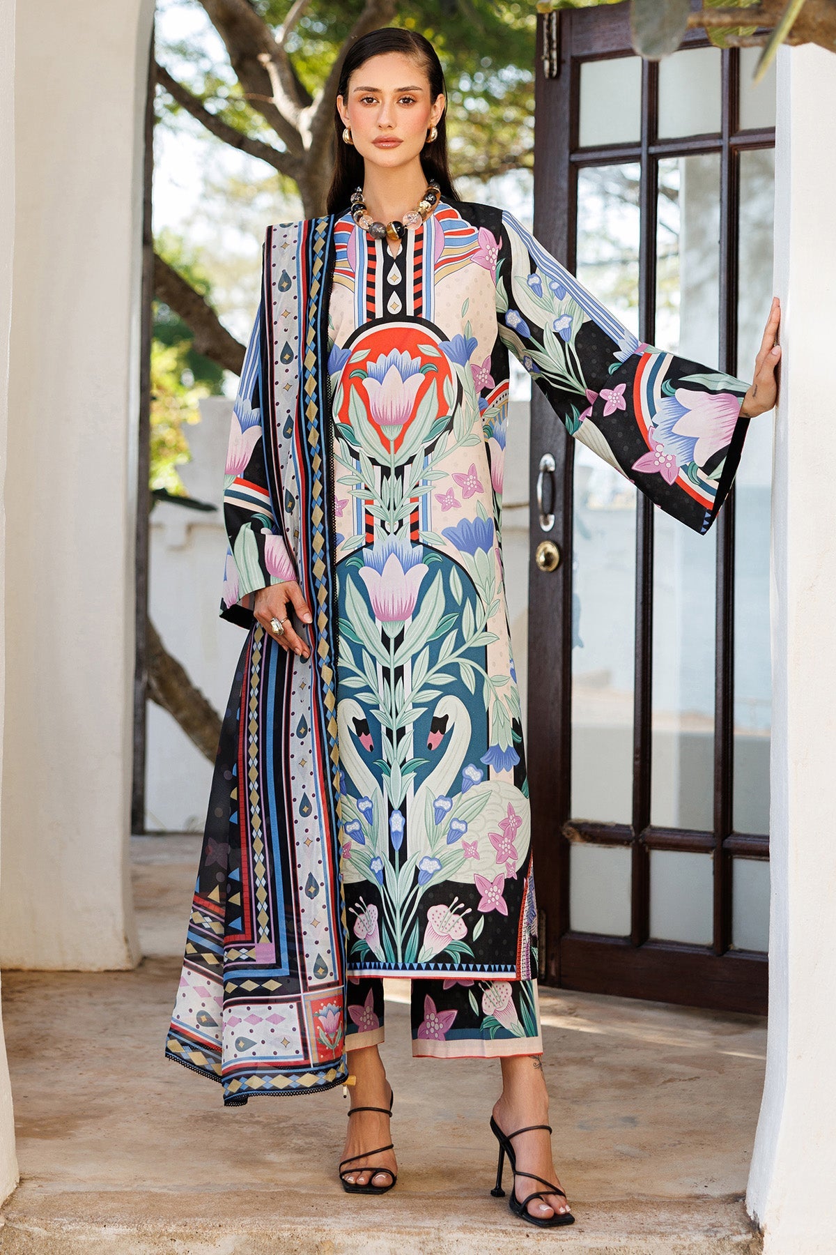 DIGITAL PRINTED LAWN USE-9311