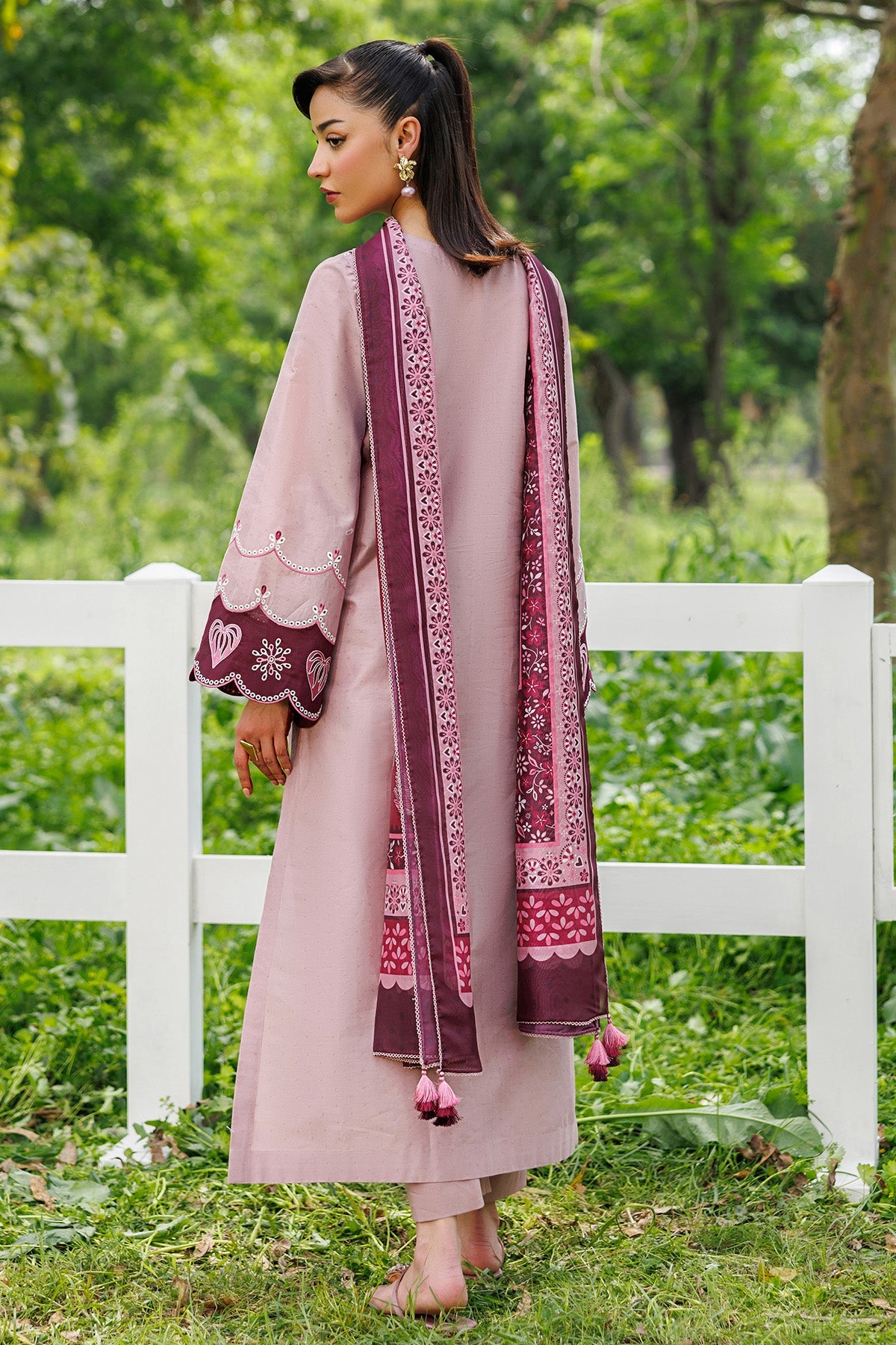 EMBROIDERED LAWN RTW-9348