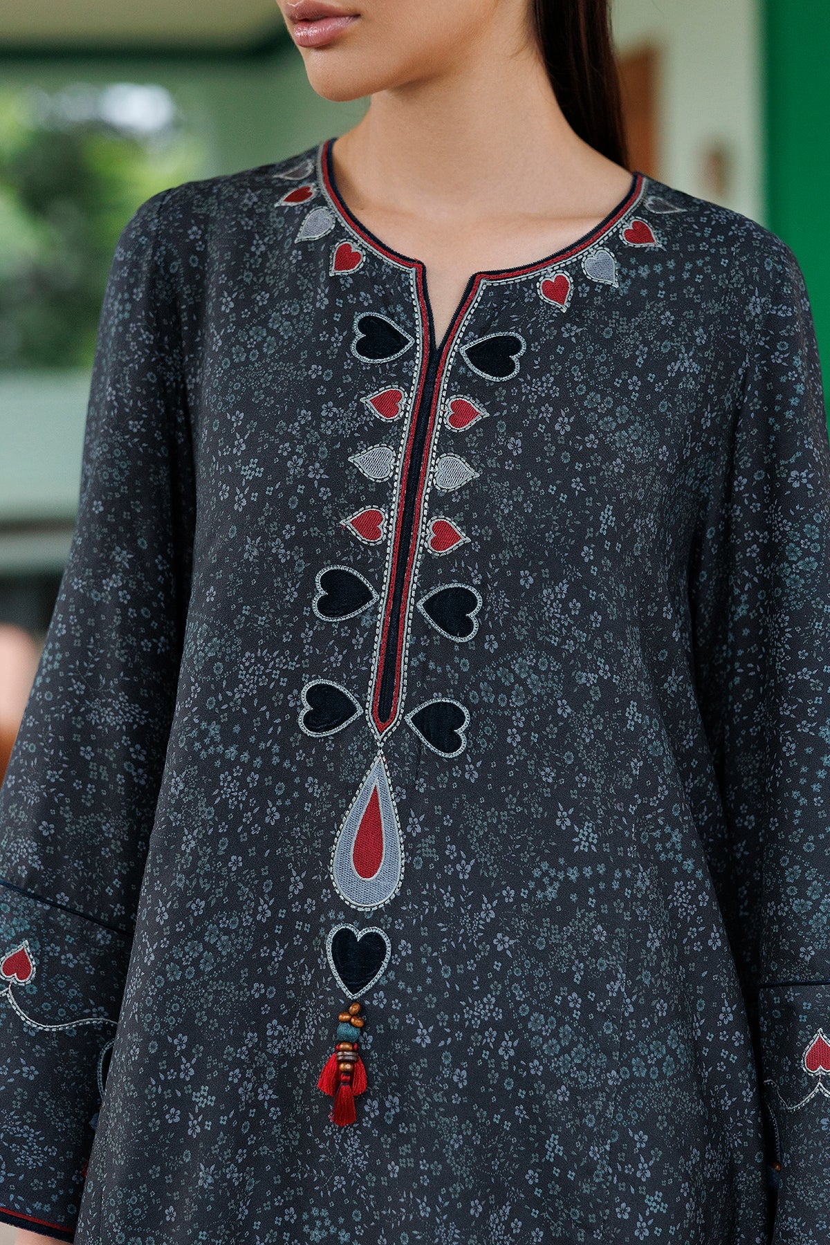 EMBROIDERED PREMIUM VISCOSE UW-0264