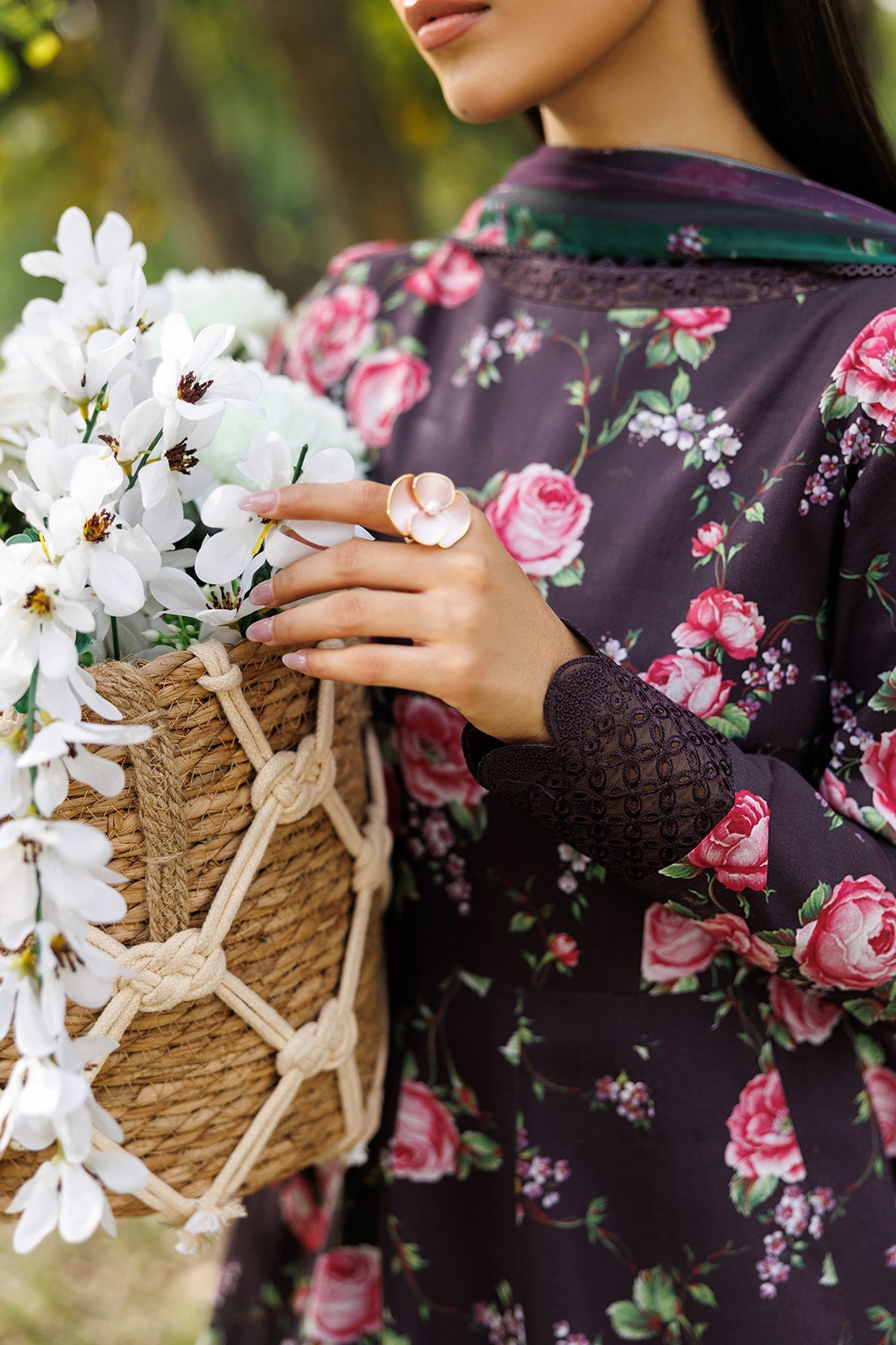 EMBROIDERED LAWN RTW-1314