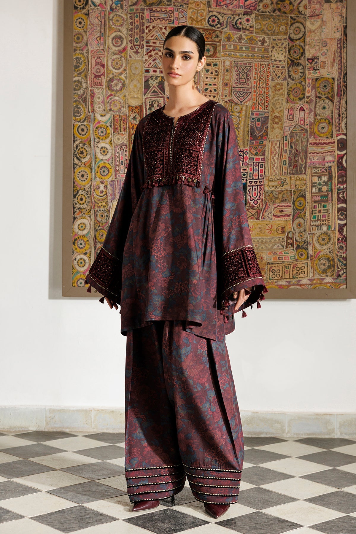 EMBROIDERED PREMIUM VISCOSE RTW-1333