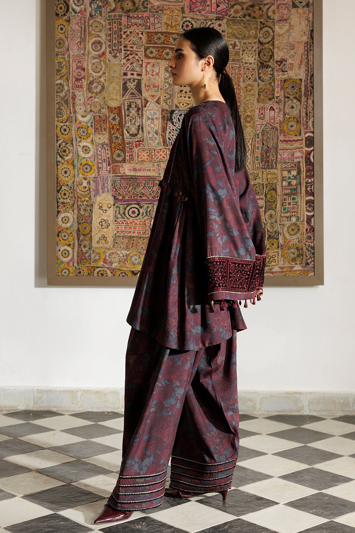 EMBROIDERED PREMIUM VISCOSE RTW-1333