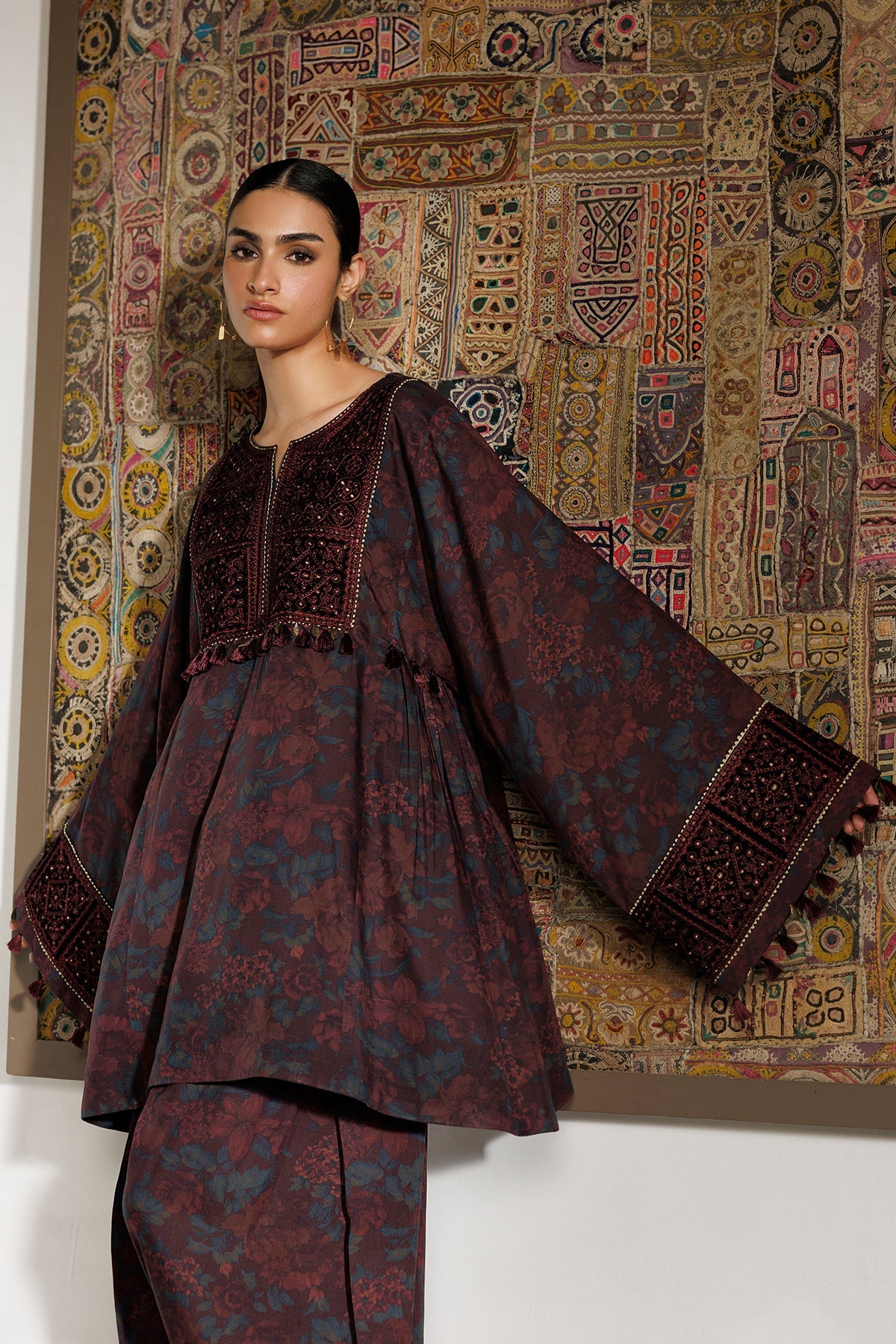 EMBROIDERED PREMIUM VISCOSE RTW-1333