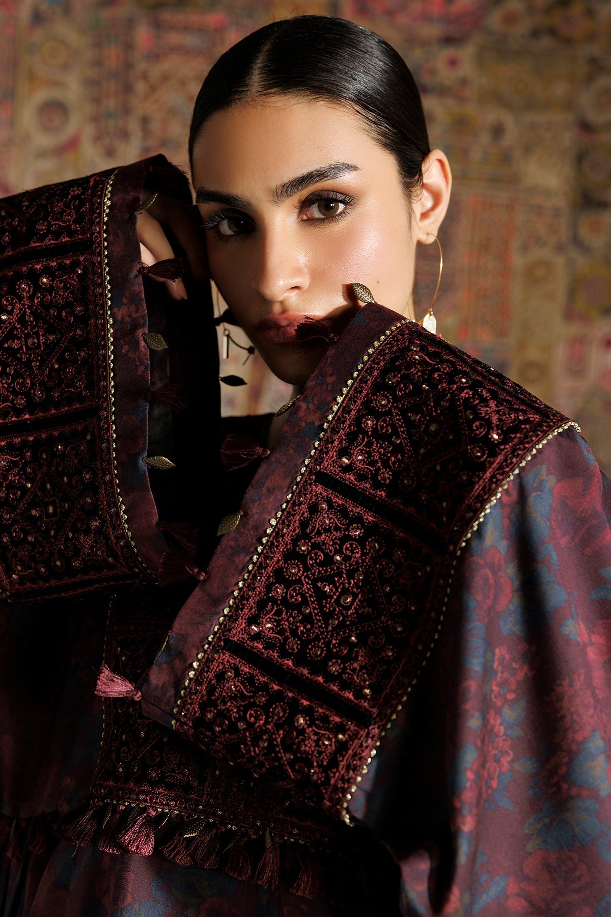 EMBROIDERED PREMIUM VISCOSE RTW-1333