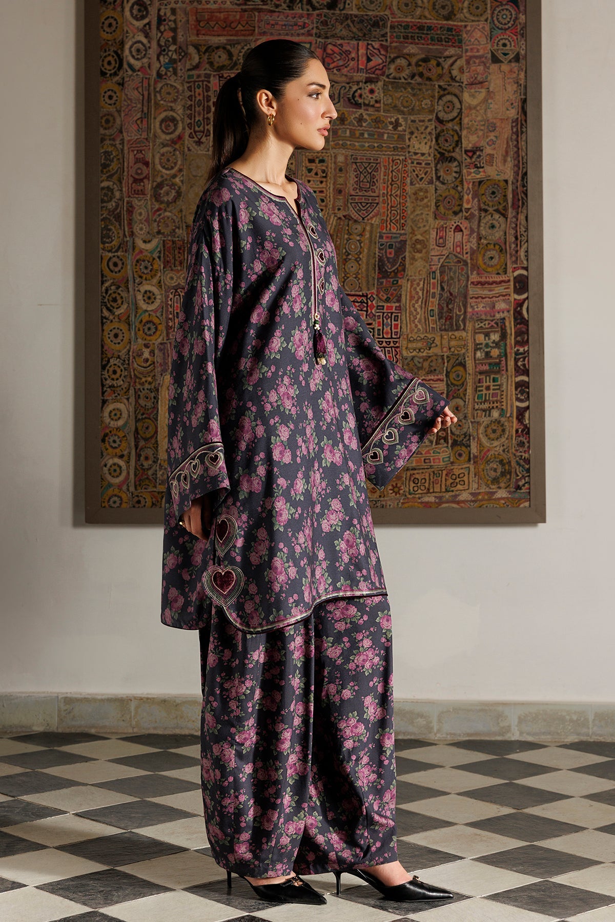 EMBROIDERED PREMIUM VISCOSE RTW-1335
