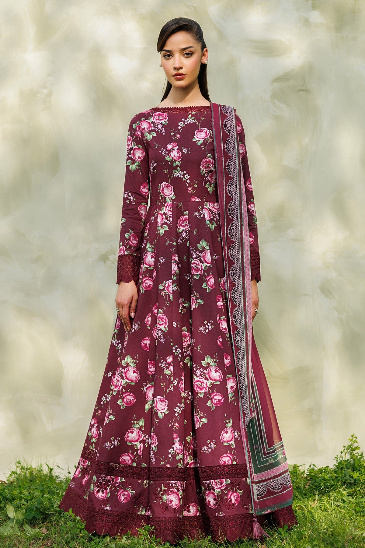 EMBROIDERED LAWN RTW-1313