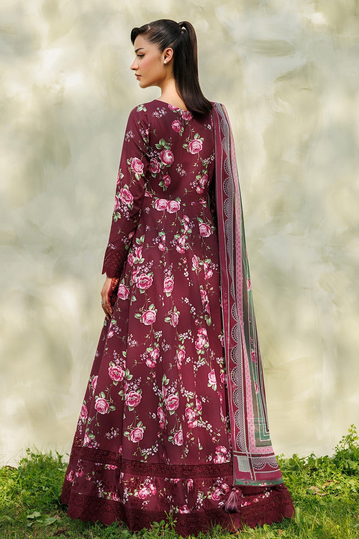 EMBROIDERED LAWN RTW-1313