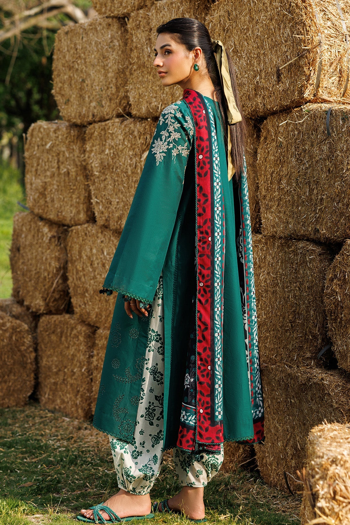 EMBROIDERED LAWN RTW-9330