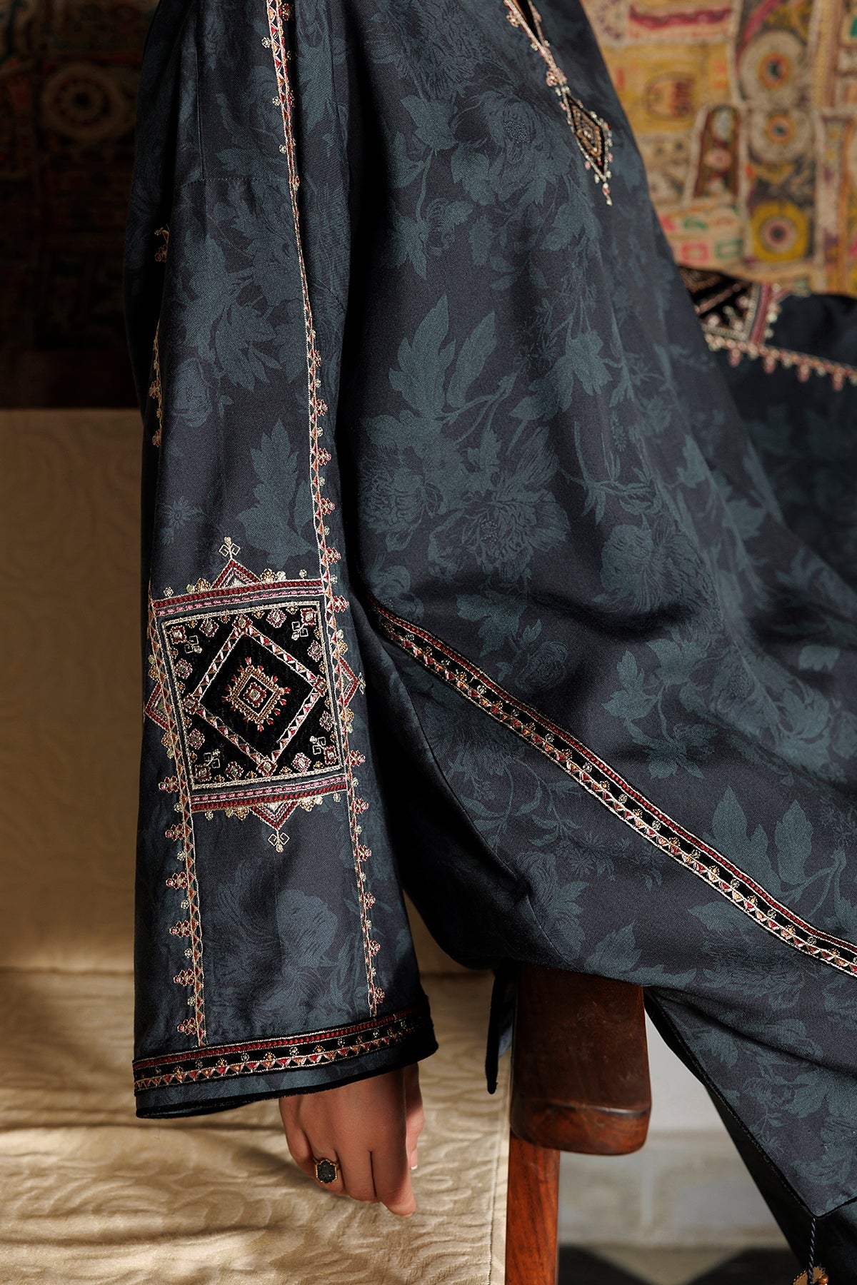 EMBROIDERED PREMIUM VISCOSE RTW-1332