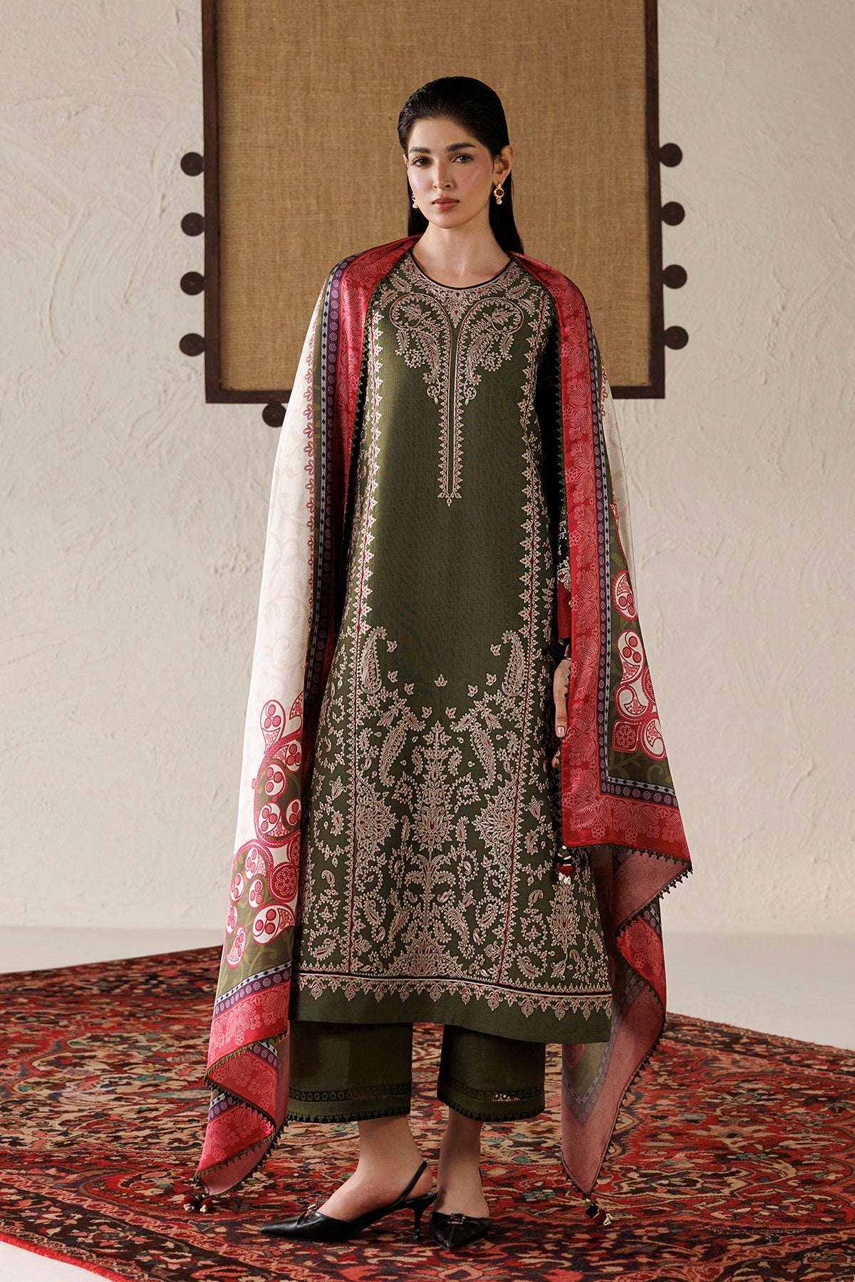 EMBROIDERED PREMIUM KHADDAR RTW-0255