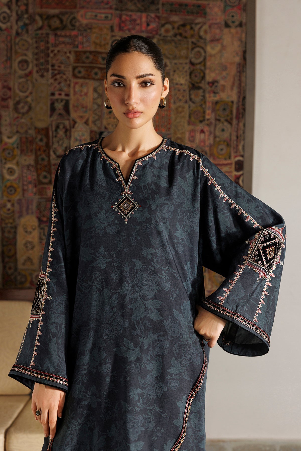 EMBROIDERED PREMIUM VISCOSE RTW-1332