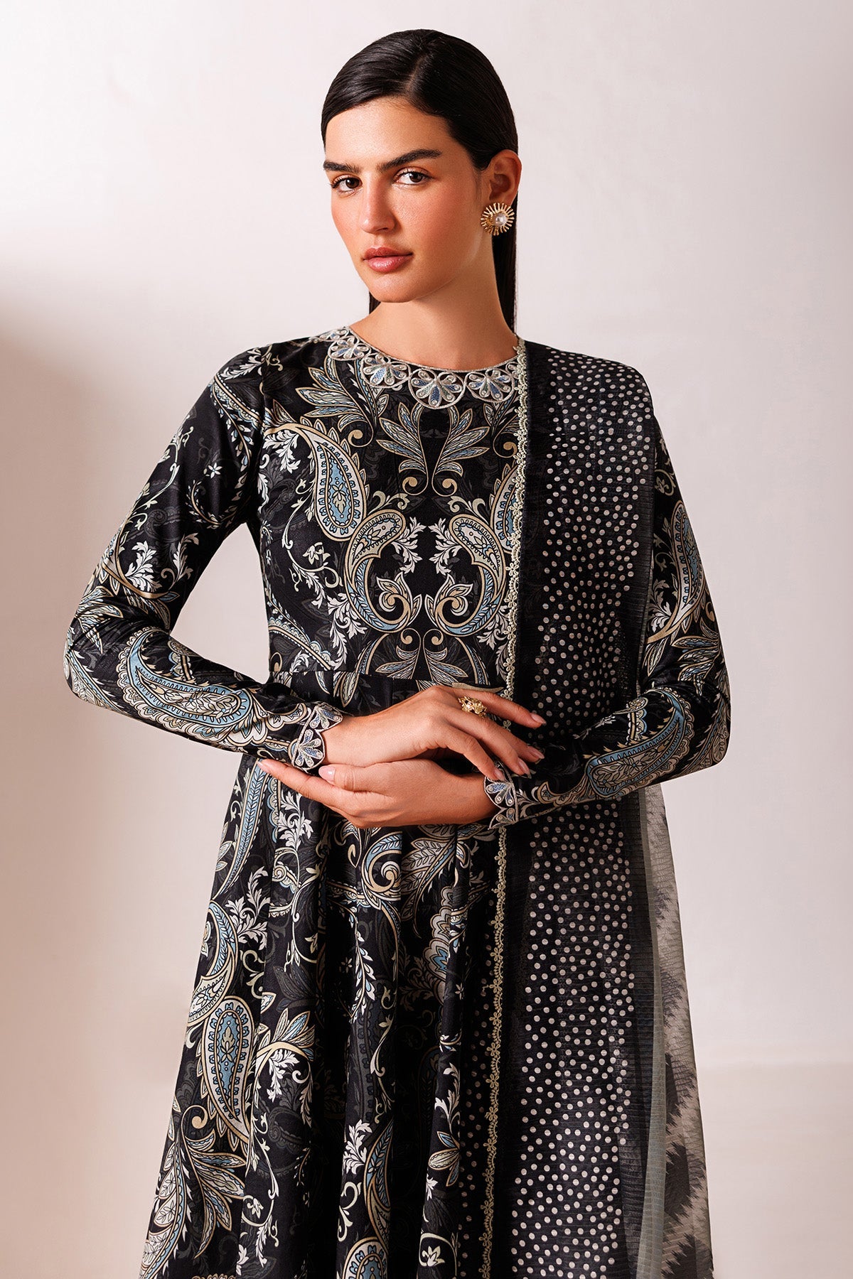 EMBROIDERED LAWN RTW-1287