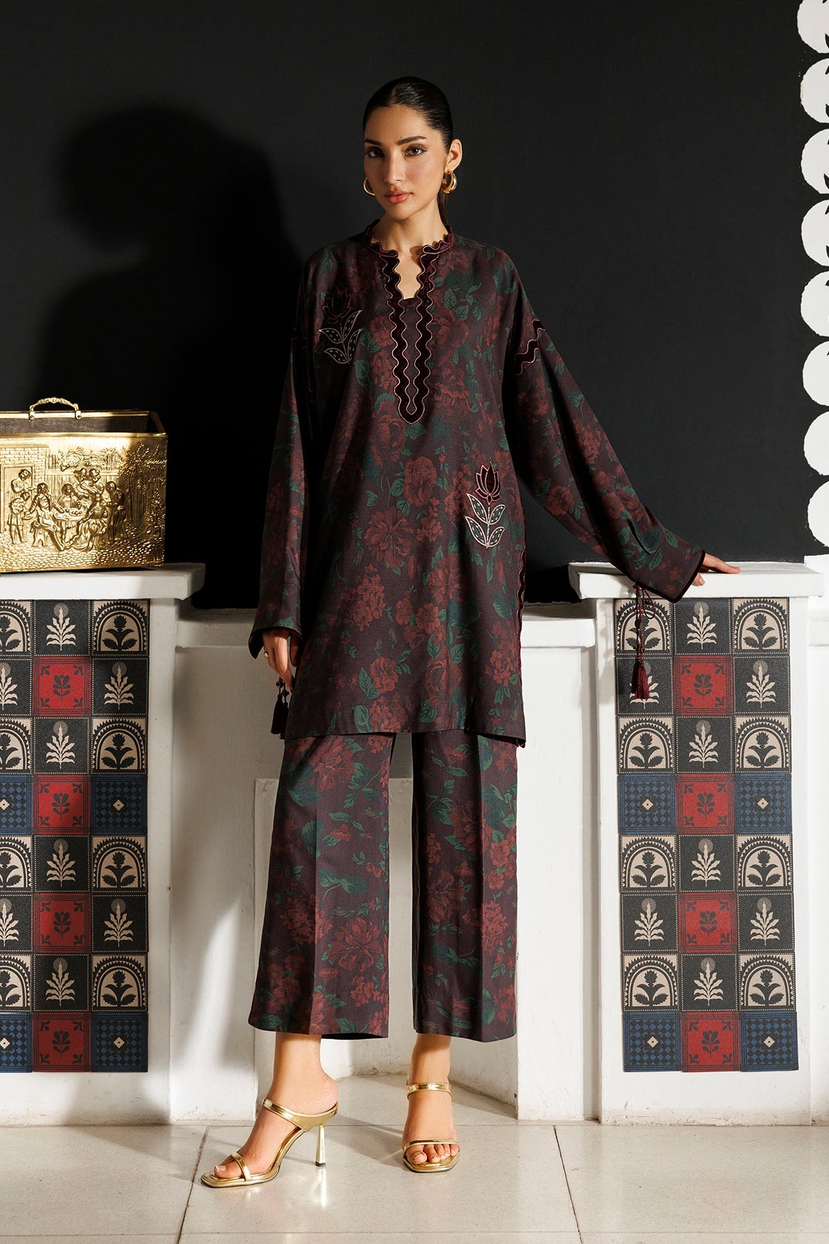 EMBROIDERED PREMIUM VISCOSE RTW-1330