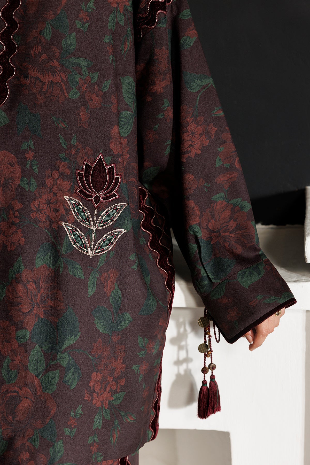 EMBROIDERED PREMIUM VISCOSE RTW-1330