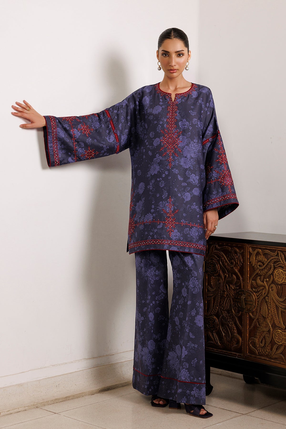 EMBROIDERED PREMIUM VISCOSE RTW-1334