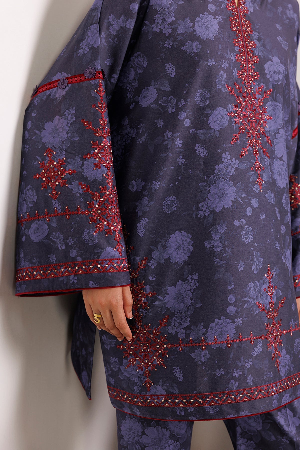 EMBROIDERED PREMIUM VISCOSE RTW-1334