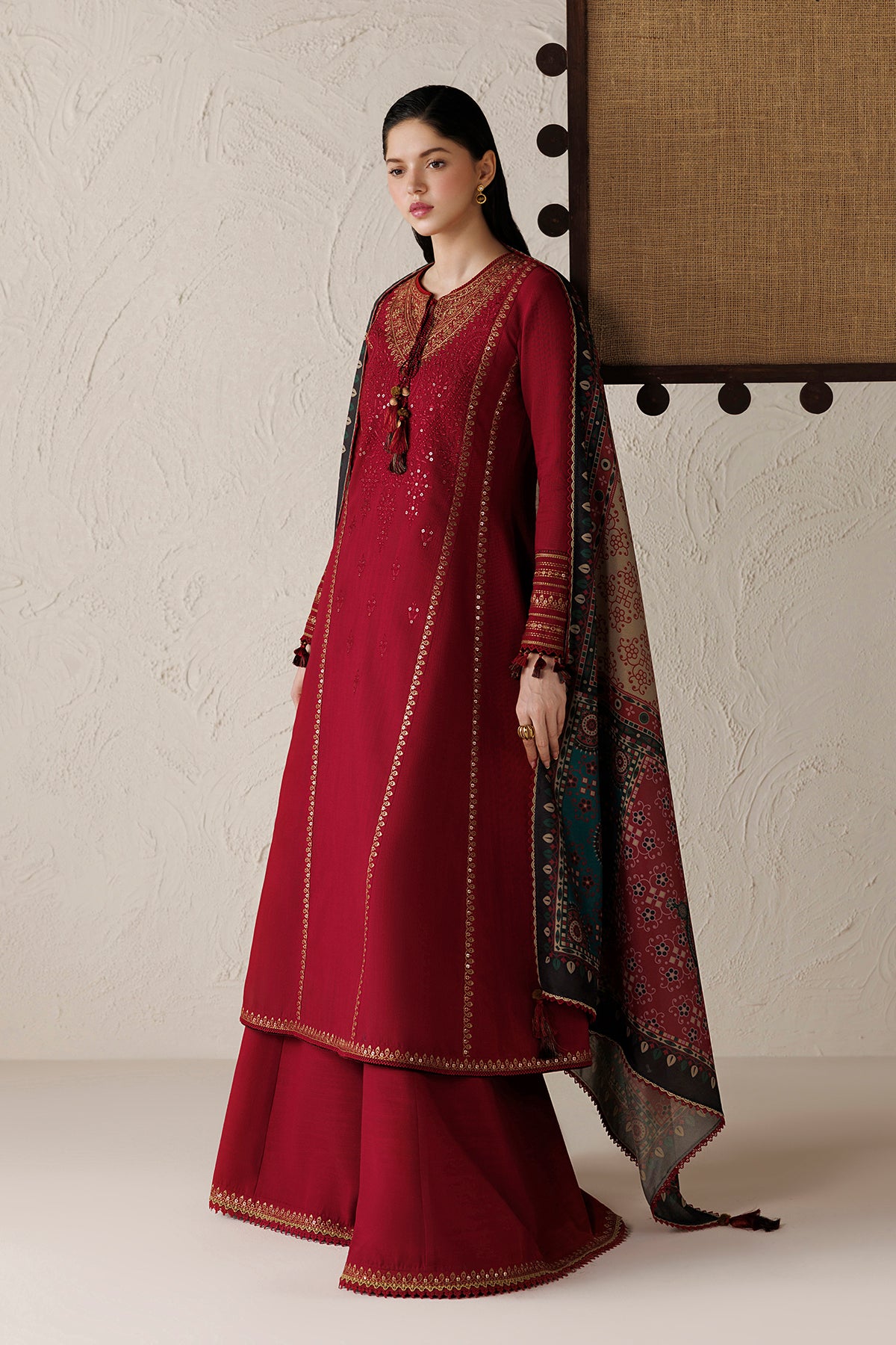 EMBROIDERED PREMIUM KHADDAR RTW-0252