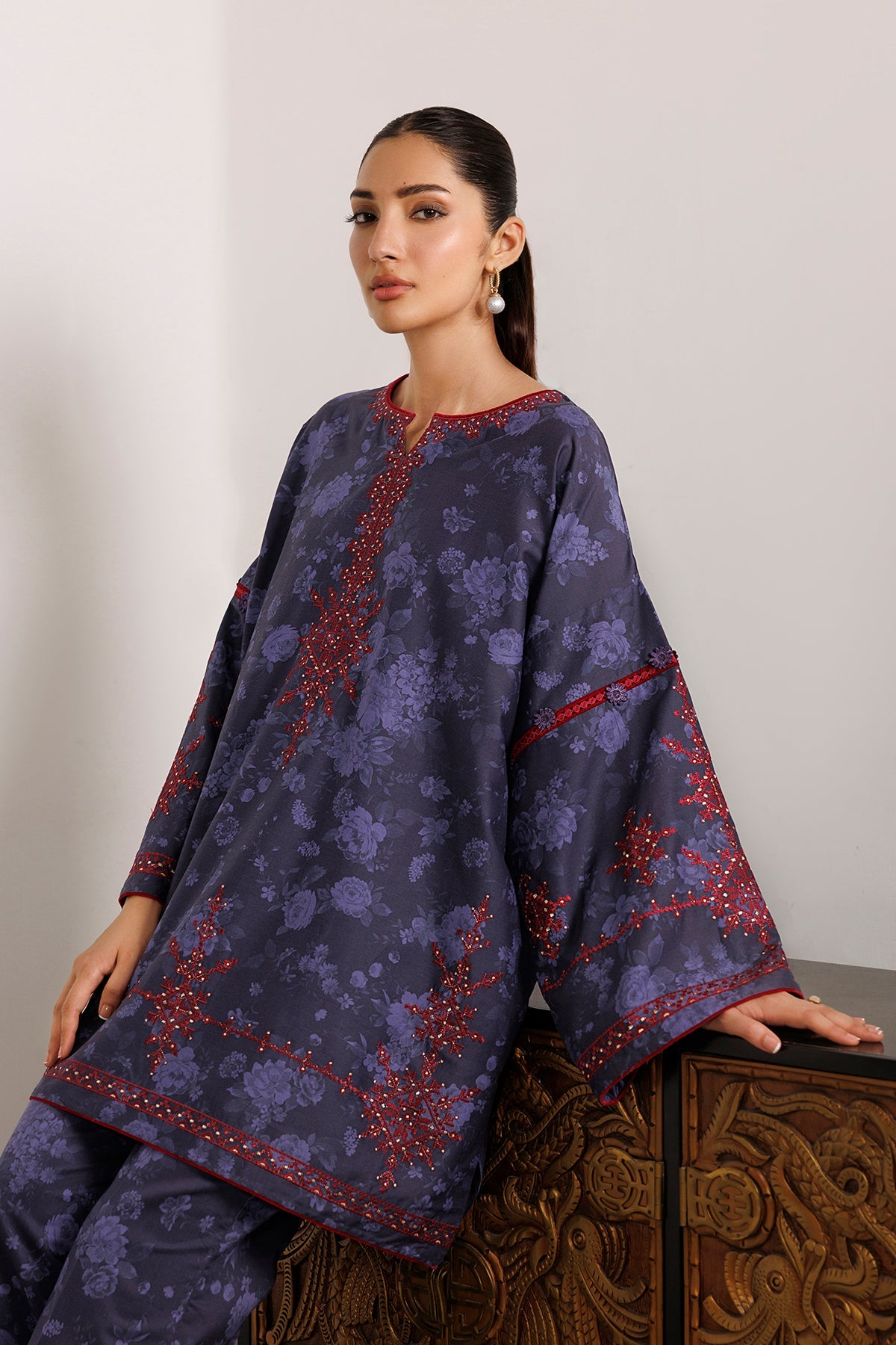EMBROIDERED PREMIUM VISCOSE RTW-1334