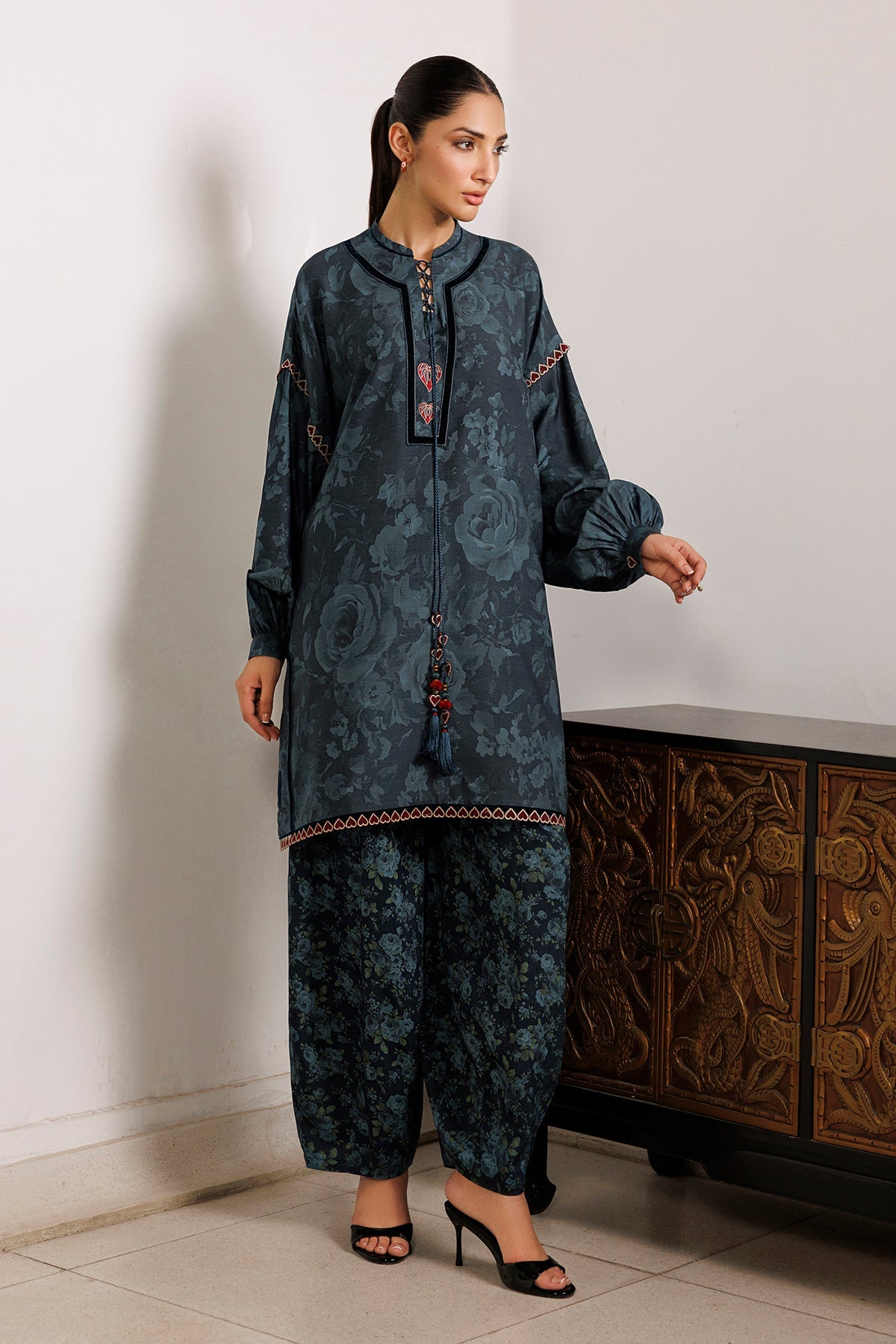 EMBROIDERED PREMIUM VISCOSE RTW-1336