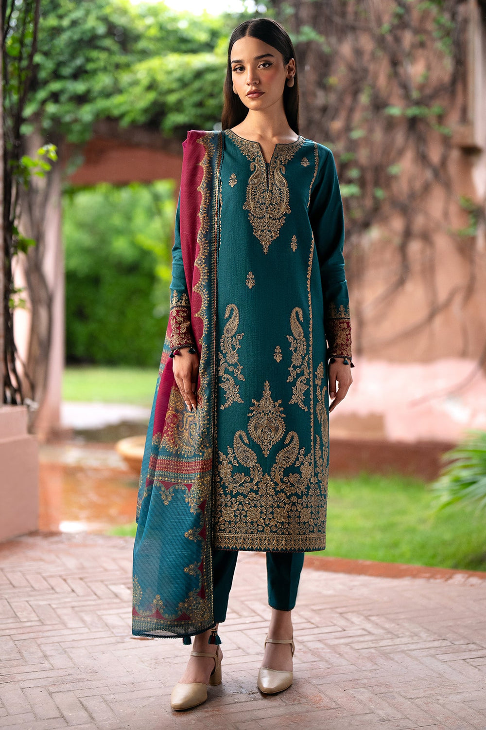 Vanya Unstitched 3 piece Khaddar