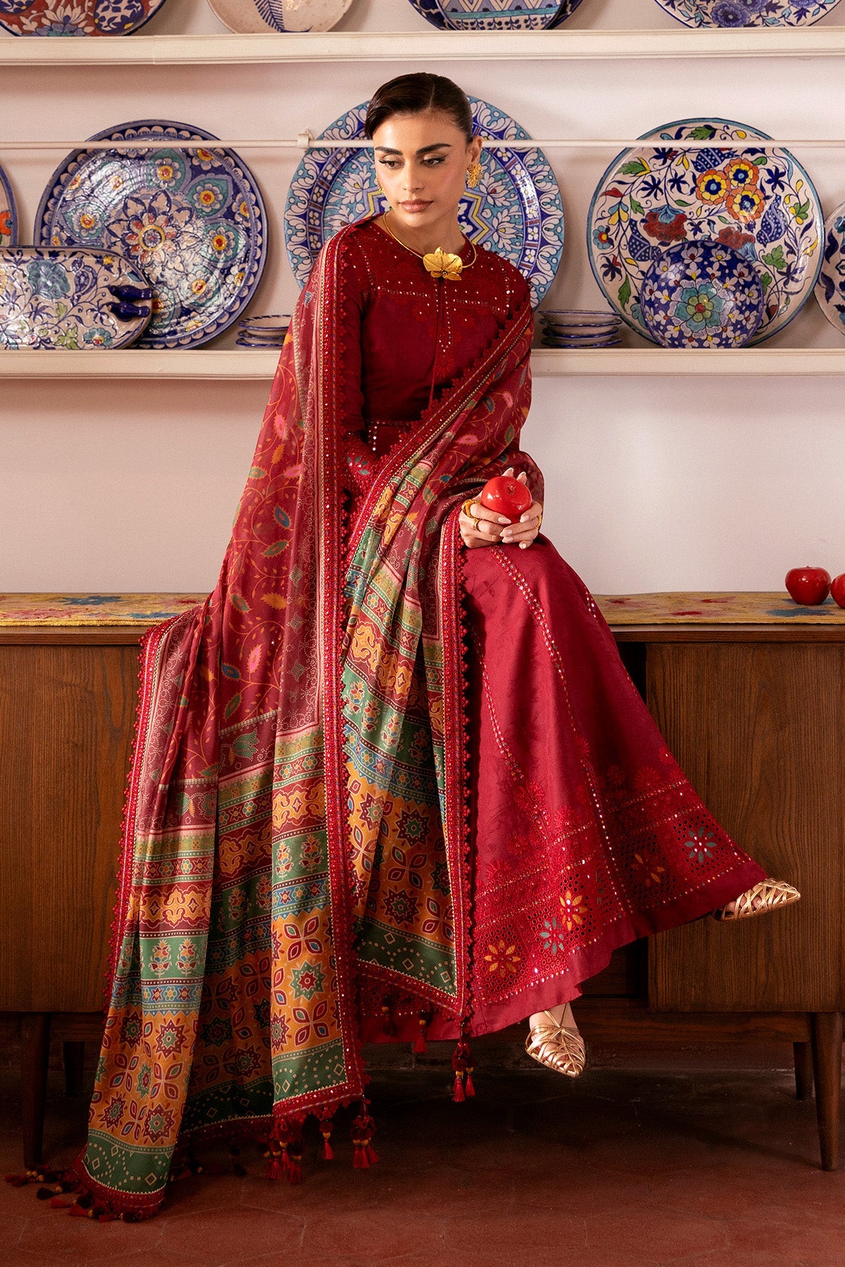 Embroidered Luxury Lawn SL26-D06