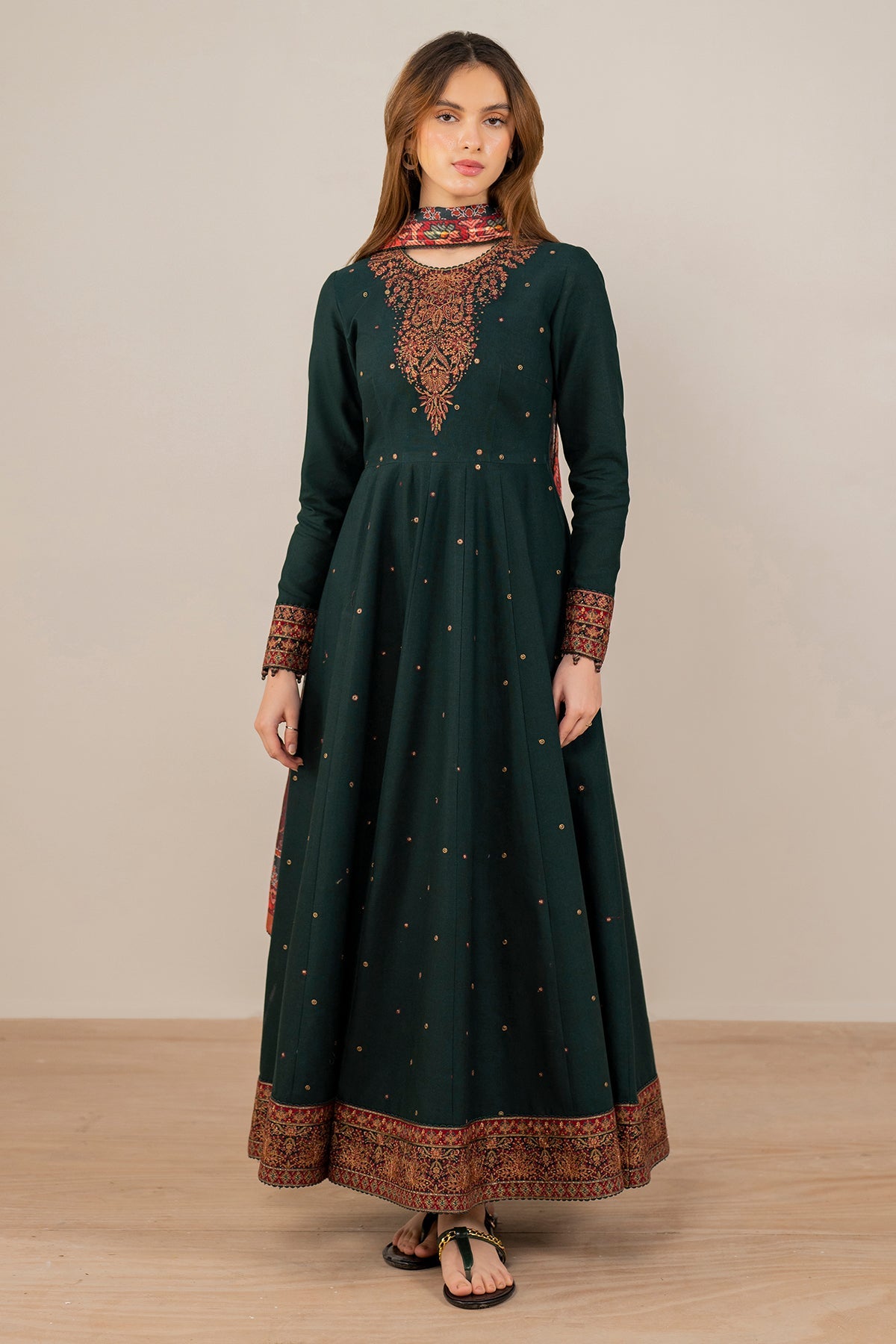 EMBROIDERED LAWN RTW-1292