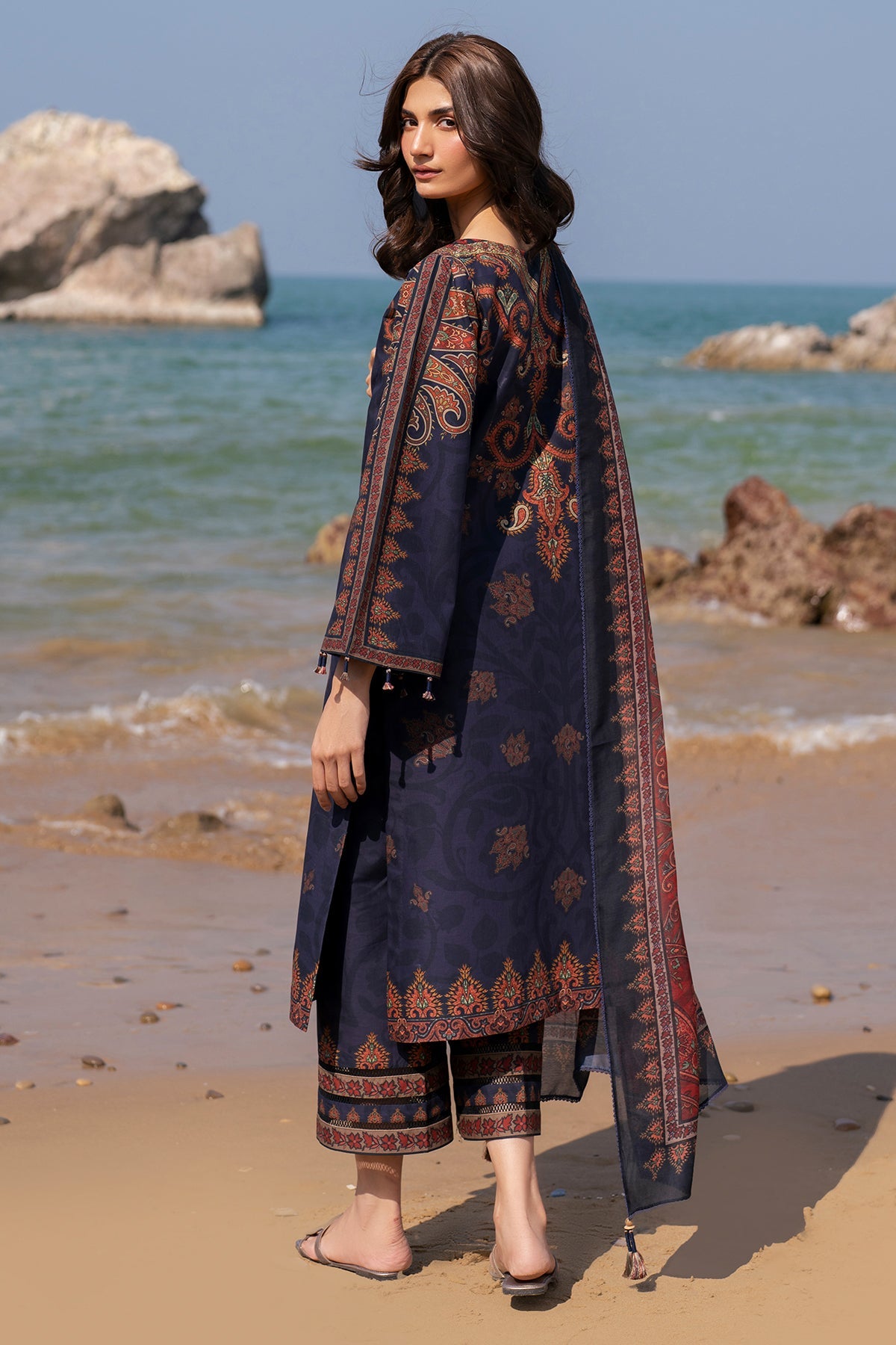 DIGITAL PRINTED LAWN RTW-9171