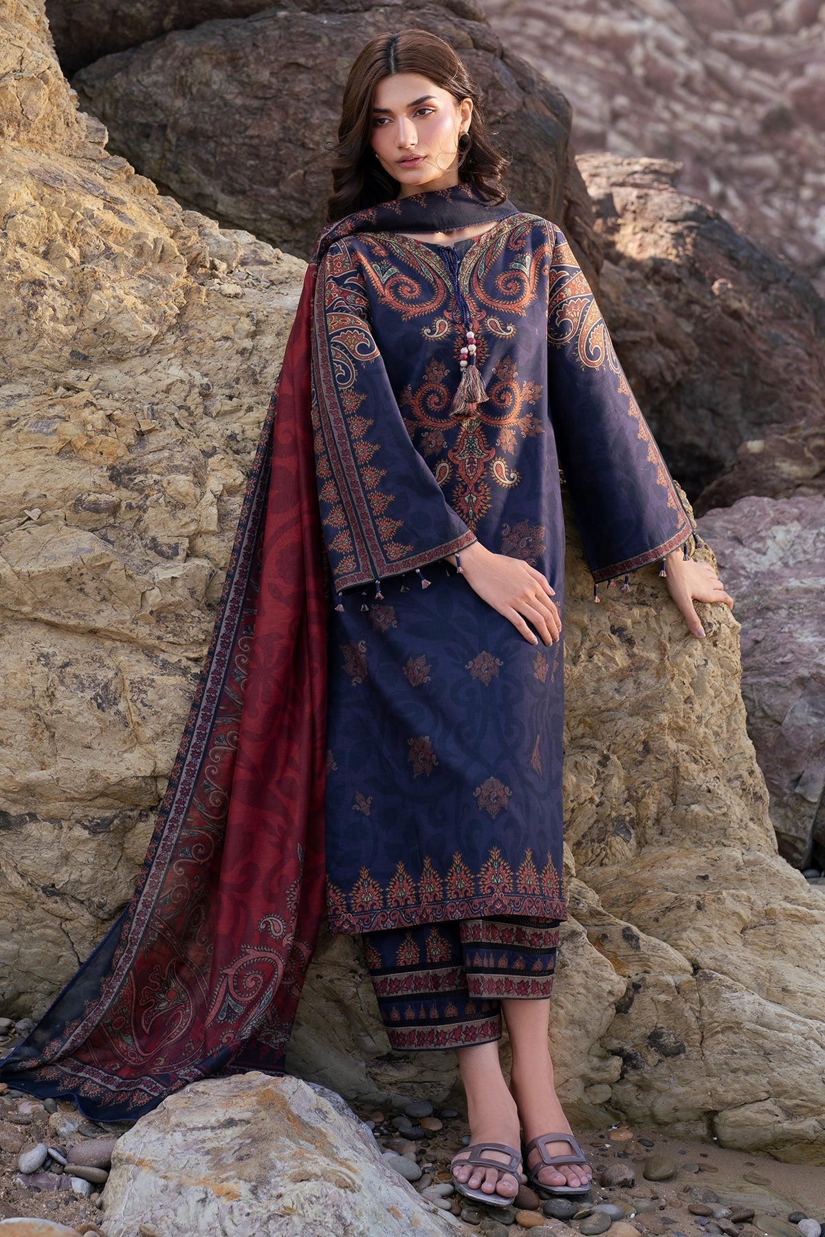 DIGITAL PRINTED LAWN RTW-9171