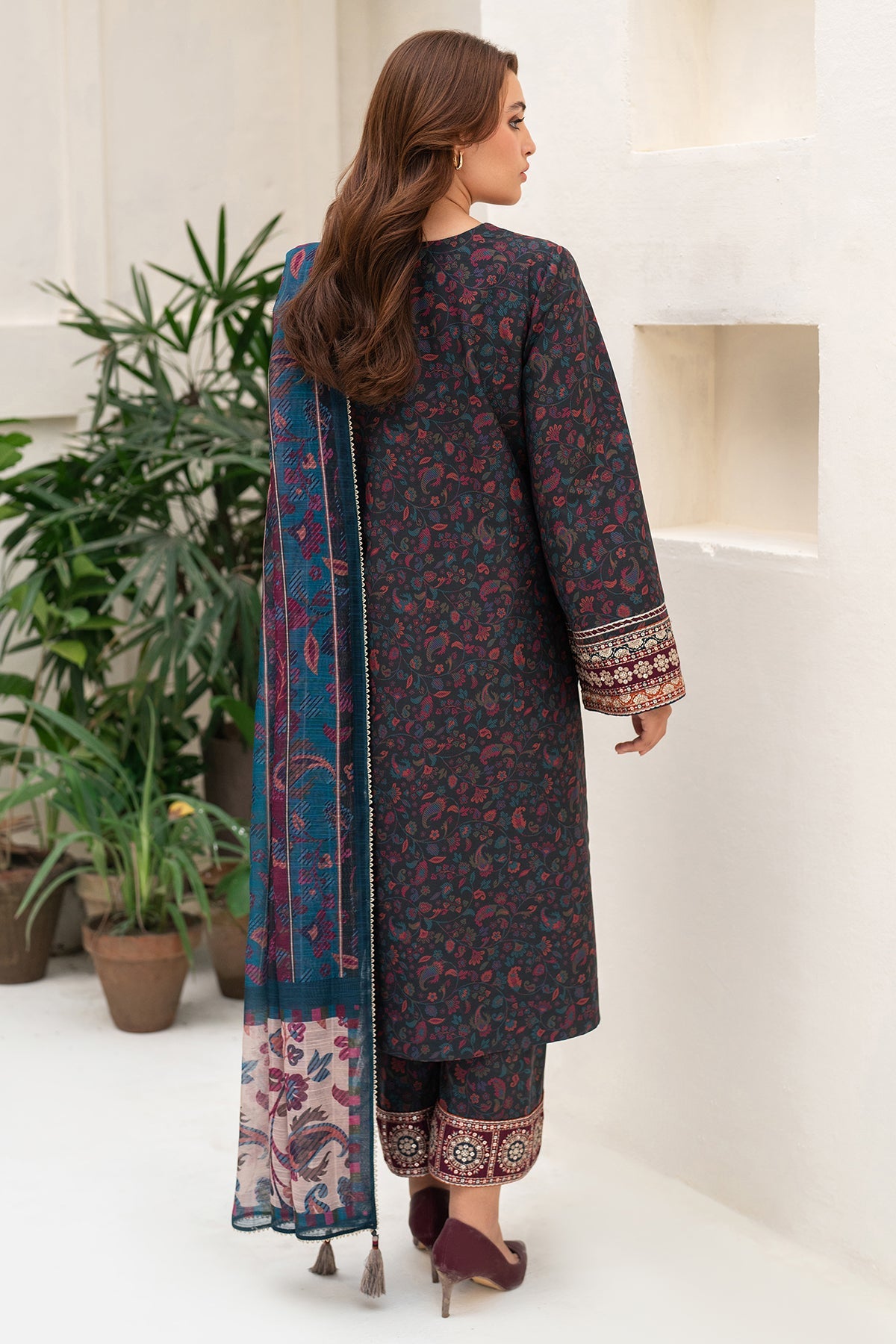EMBROIDERED PREMIUM VISCOSE RTW-0098