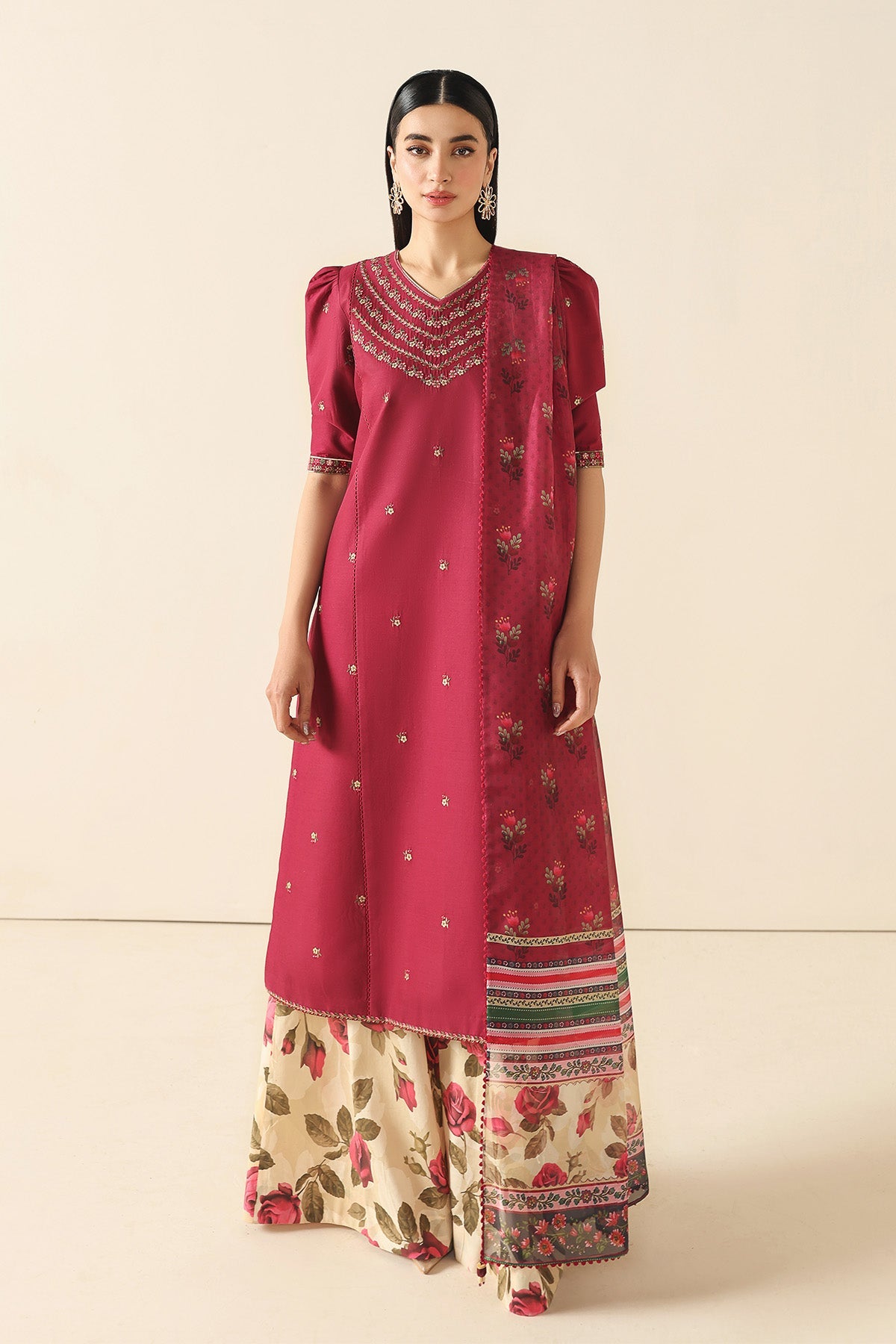 EMBROIDERED LAWN RTW-9275