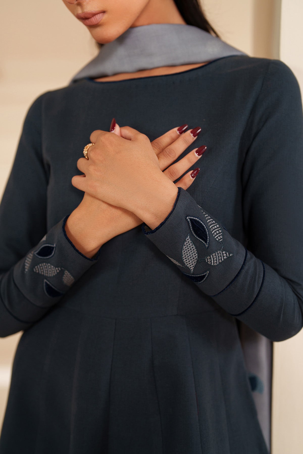 Embroidered Khaddar RTW-1267