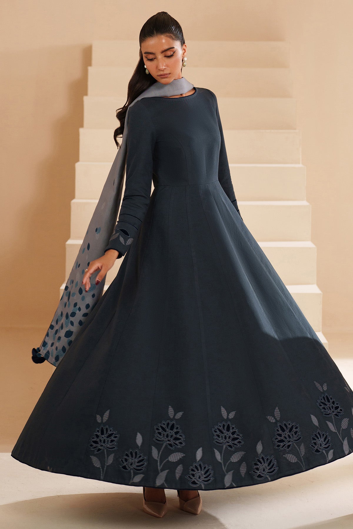 Embroidered Khaddar RTW-1267