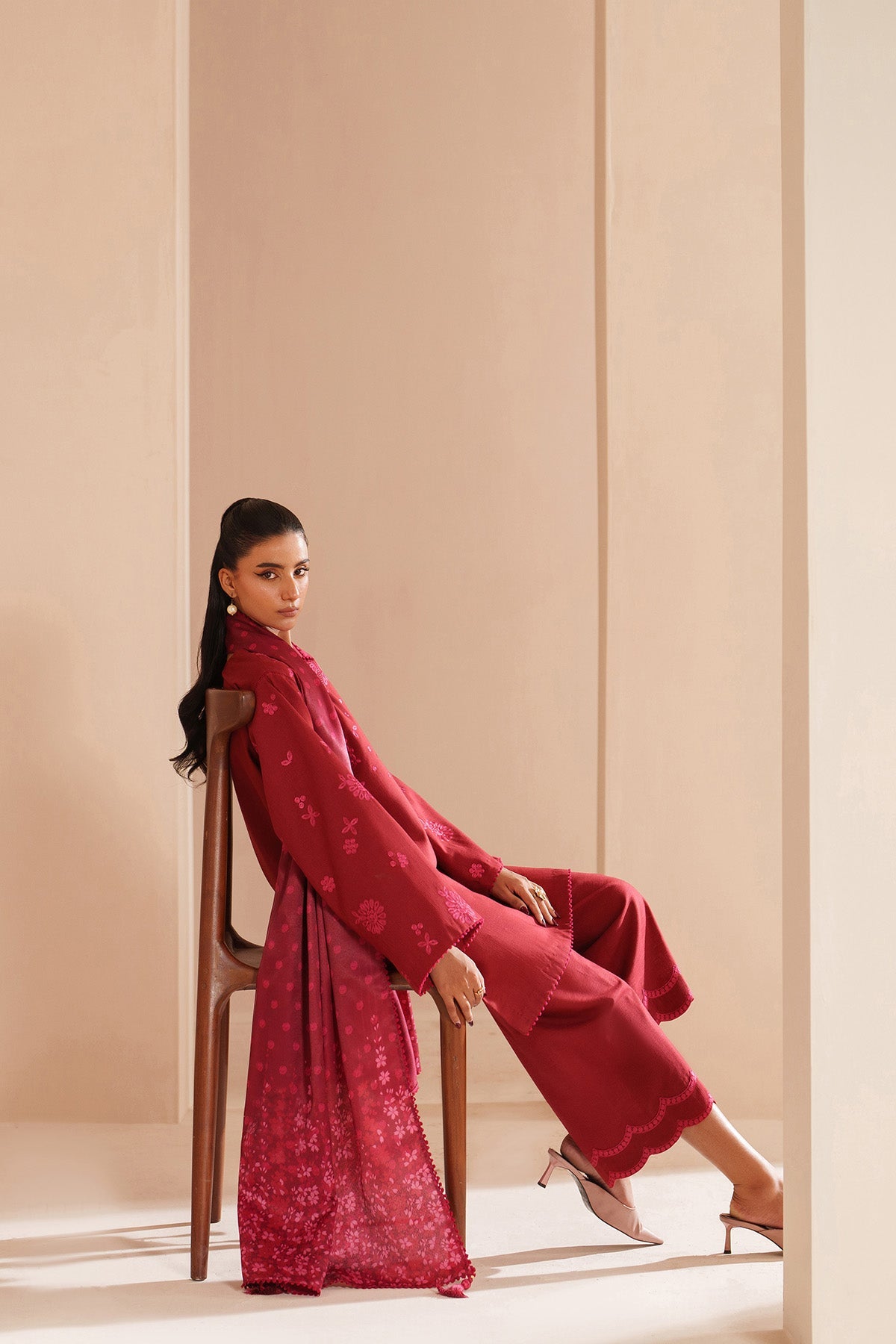 EMBROIDERED KHADDAR UW-0241