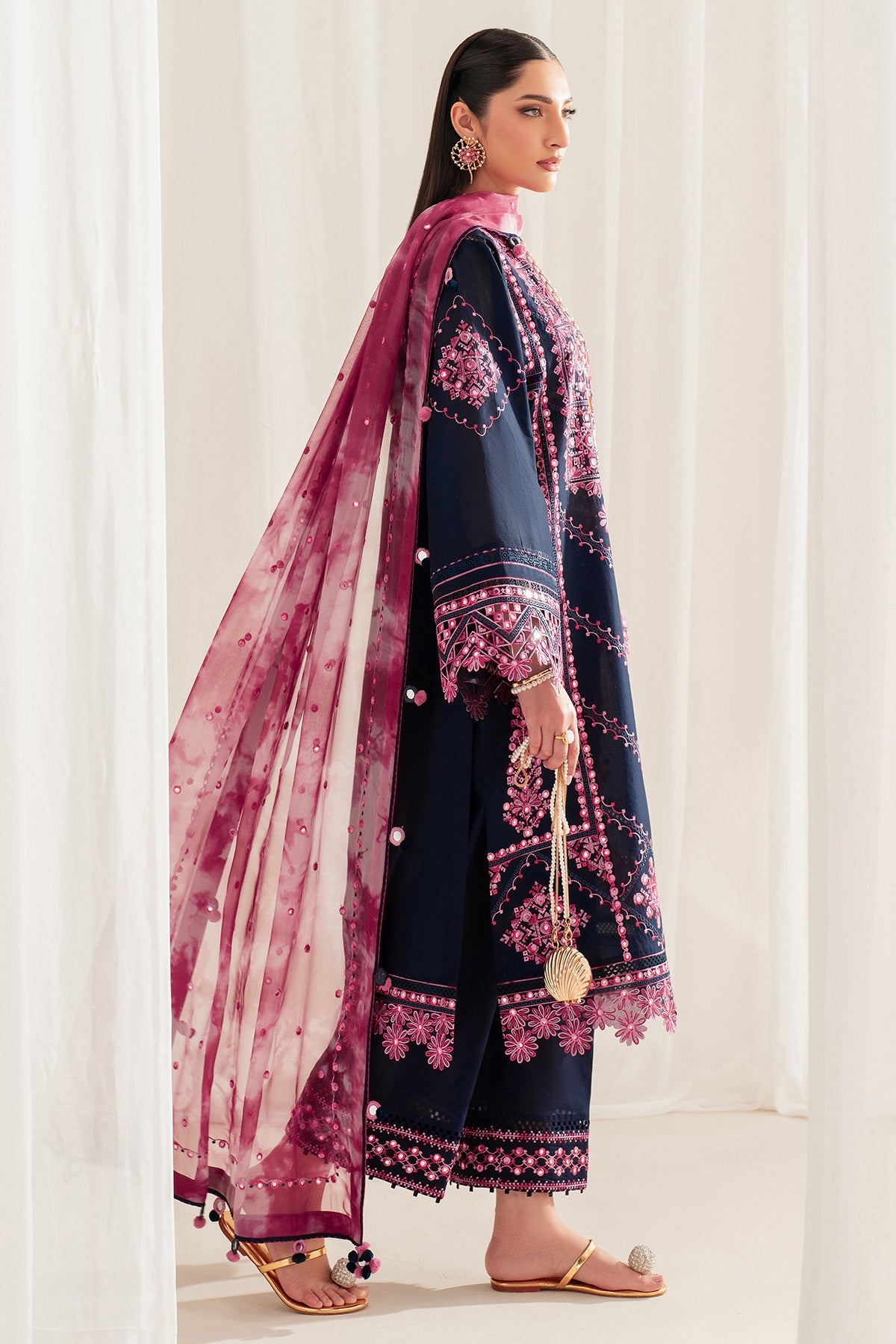 EMBROIDERED LAWN IL'25-D01