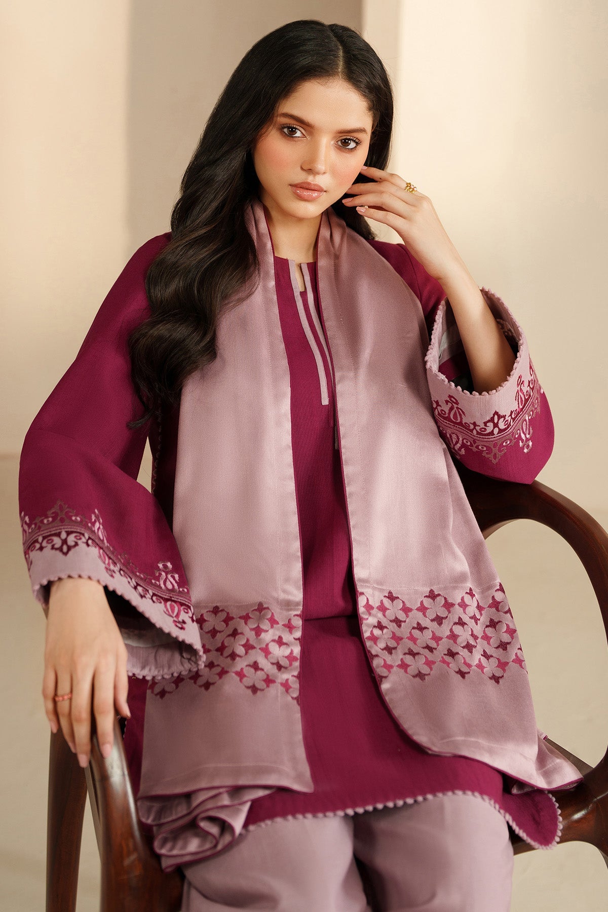 EMBROIDERED KHADDAR UW-0193