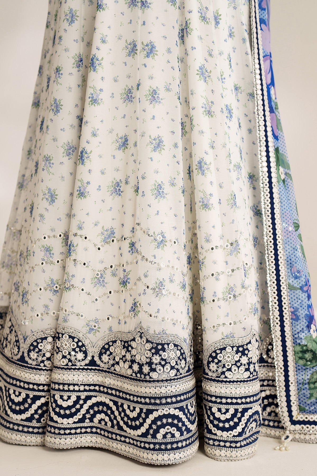 EMBROIDERED CHIFFON UC-3106