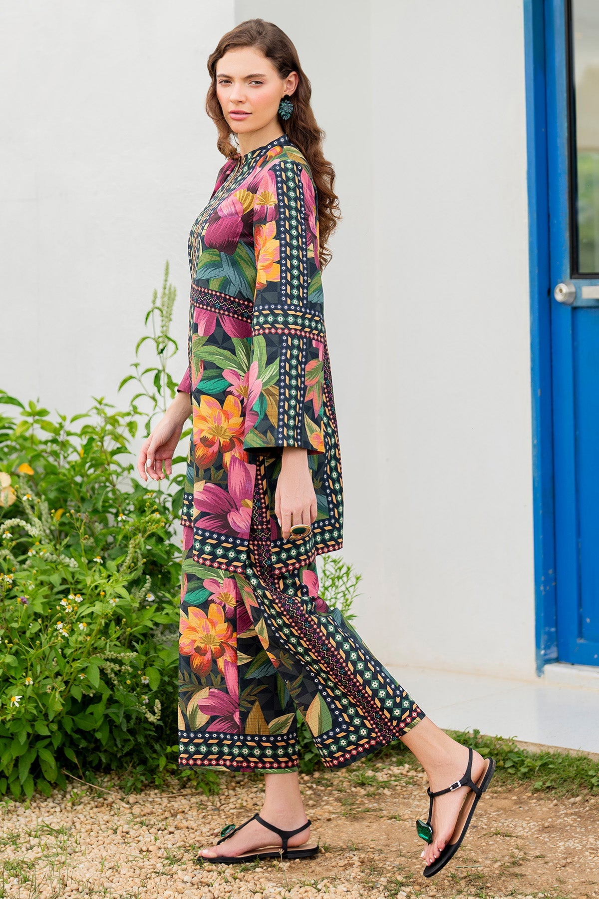 DIGITAL PRINTED LAWN USE-9232