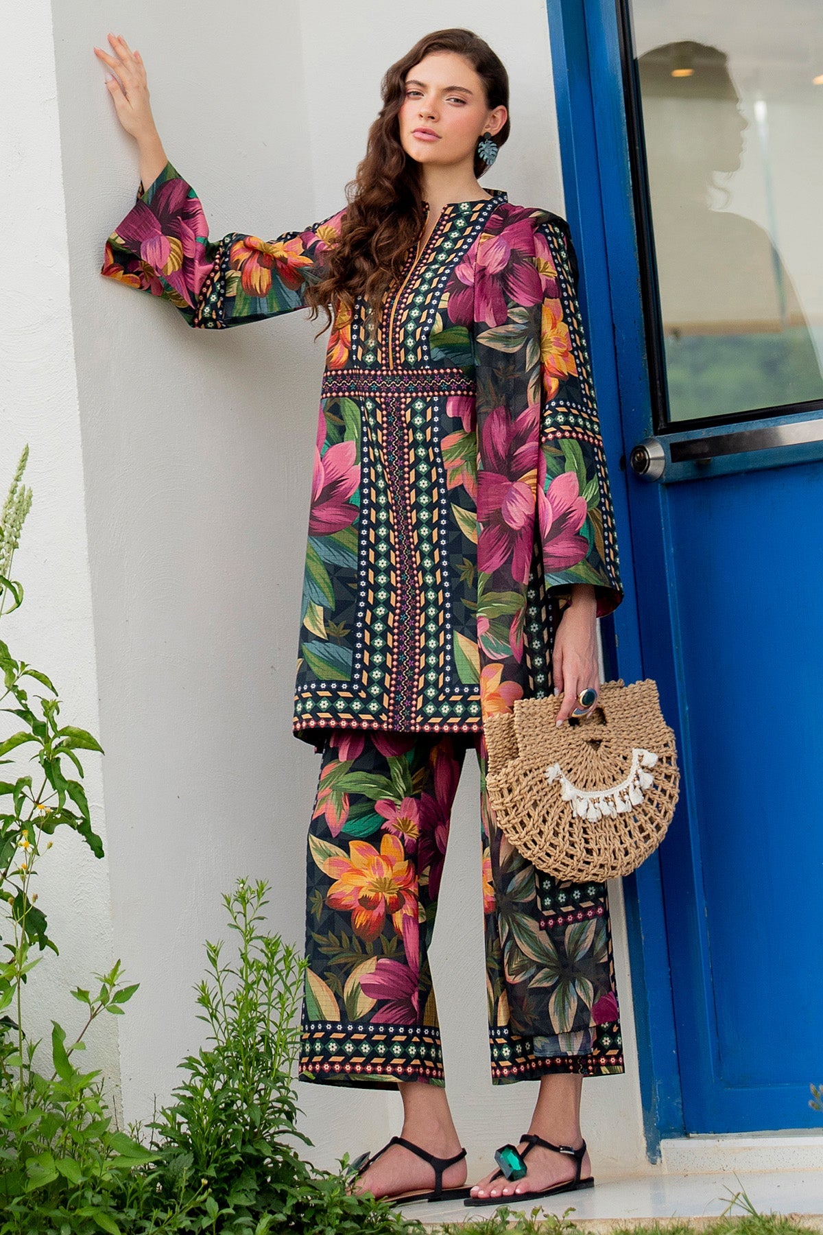 DIGITAL PRINTED LAWN USE-9232