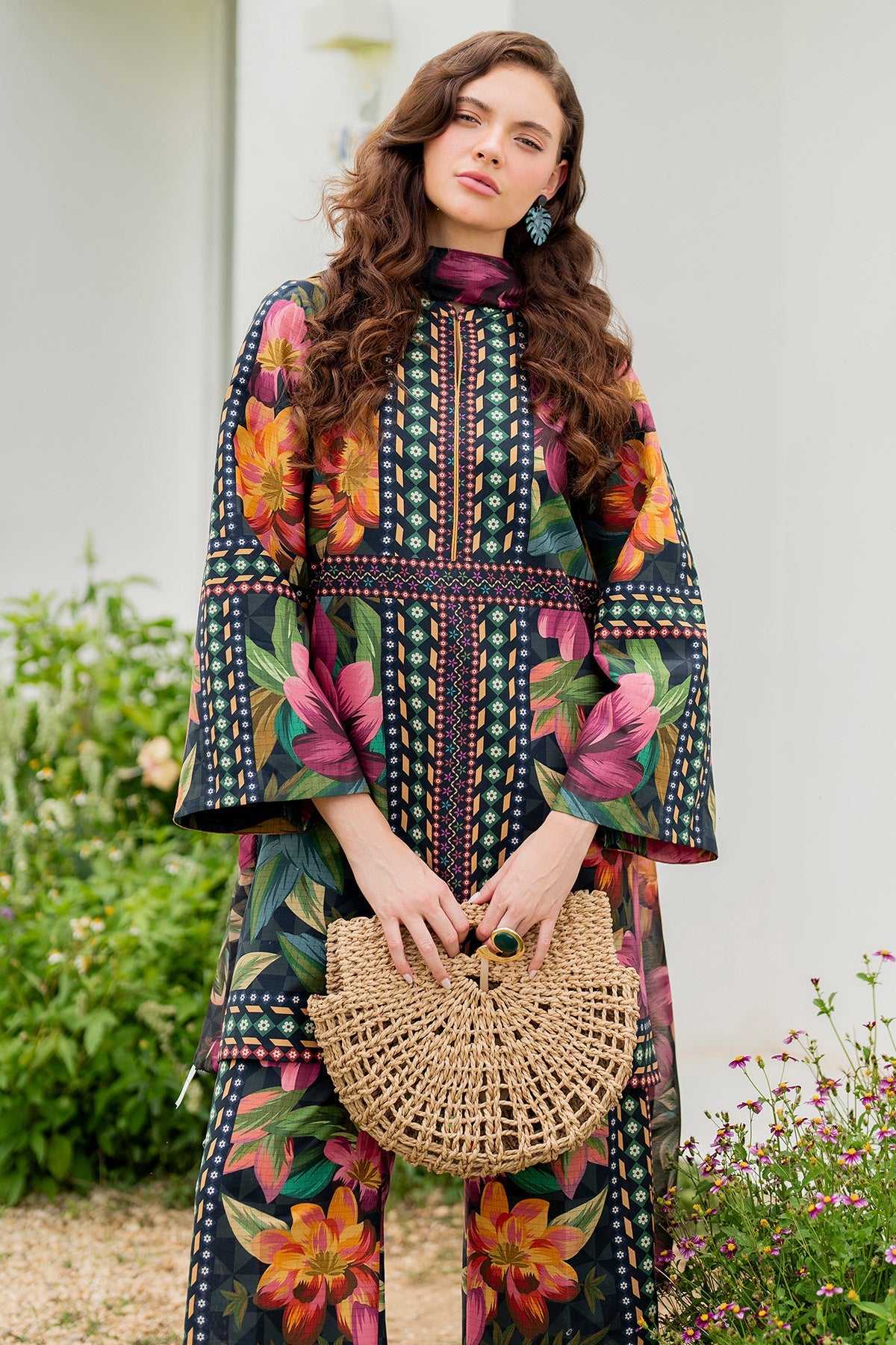 DIGITAL PRINTED LAWN USE-9232