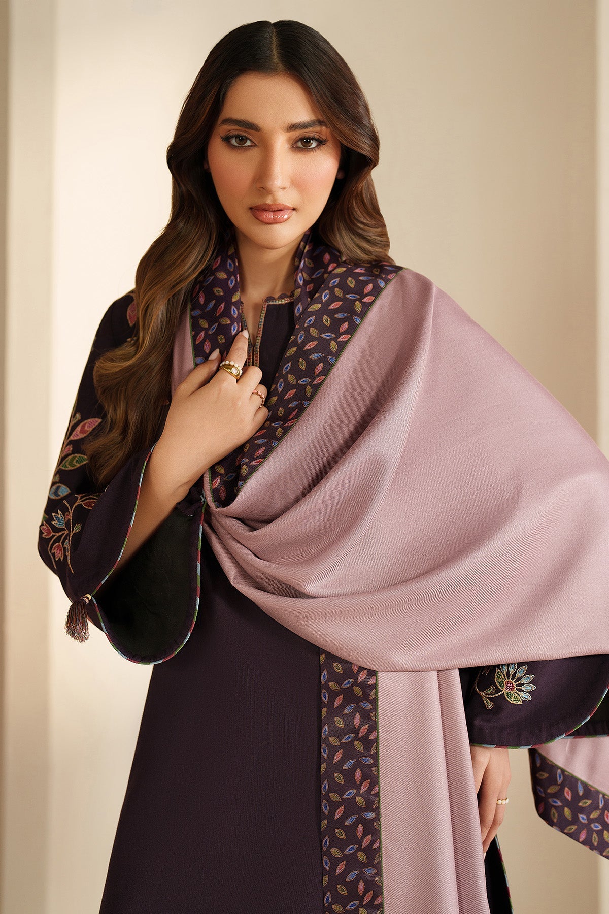 EMBROIDERED KHADDAR UW-0166