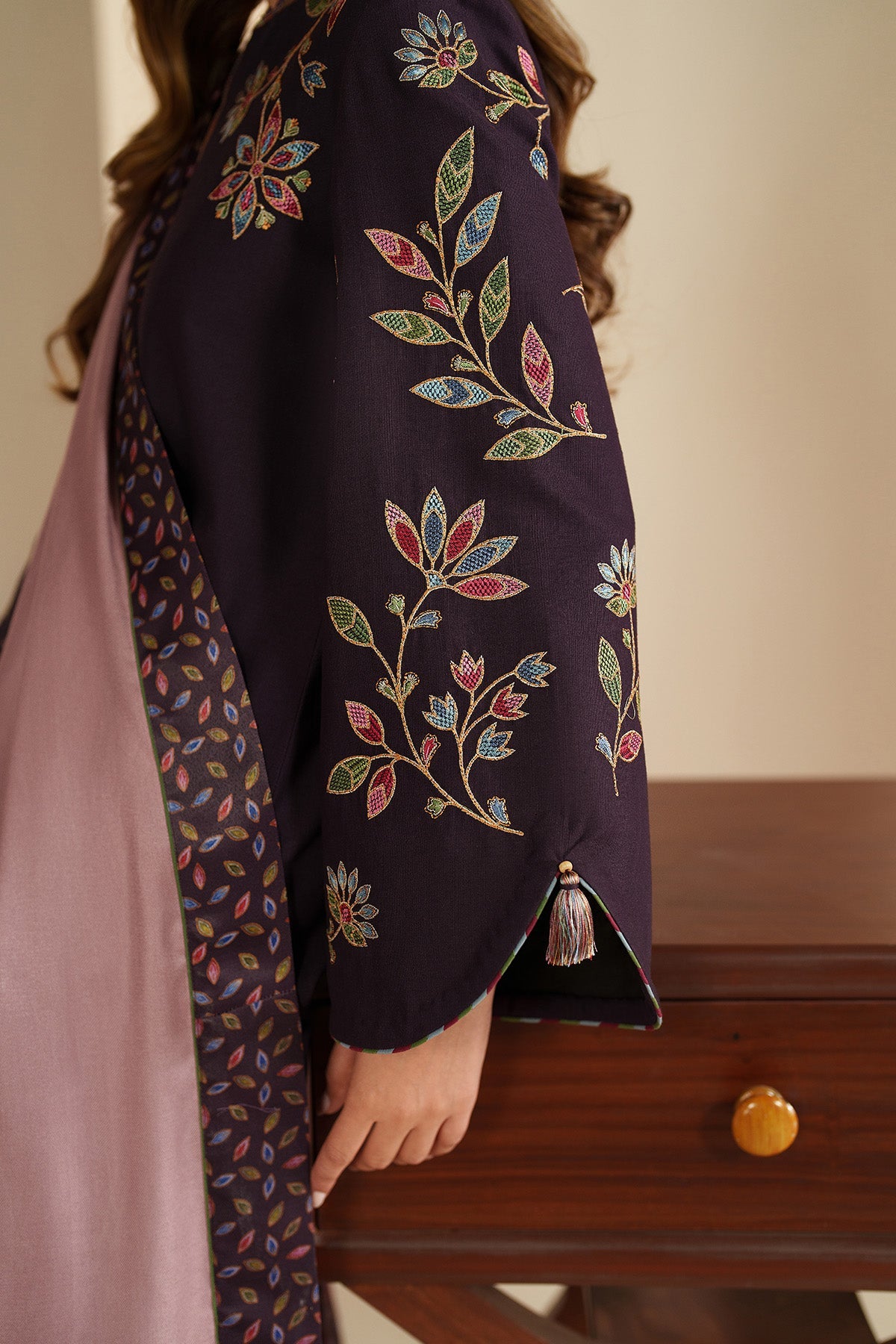 EMBROIDERED KHADDAR UW-0166