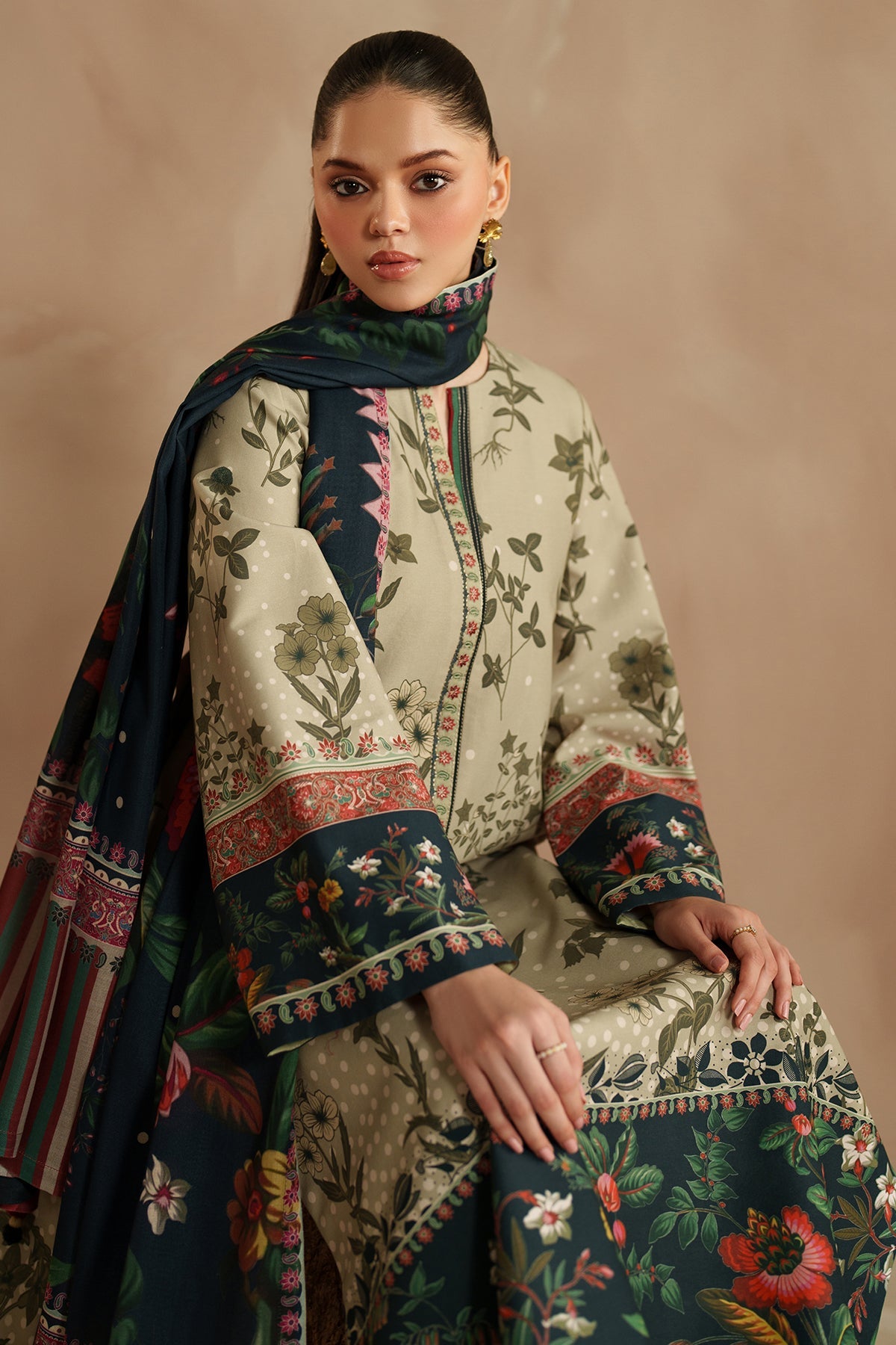EMBROIDERED PREMIUM VISCOSE RTW-0205
