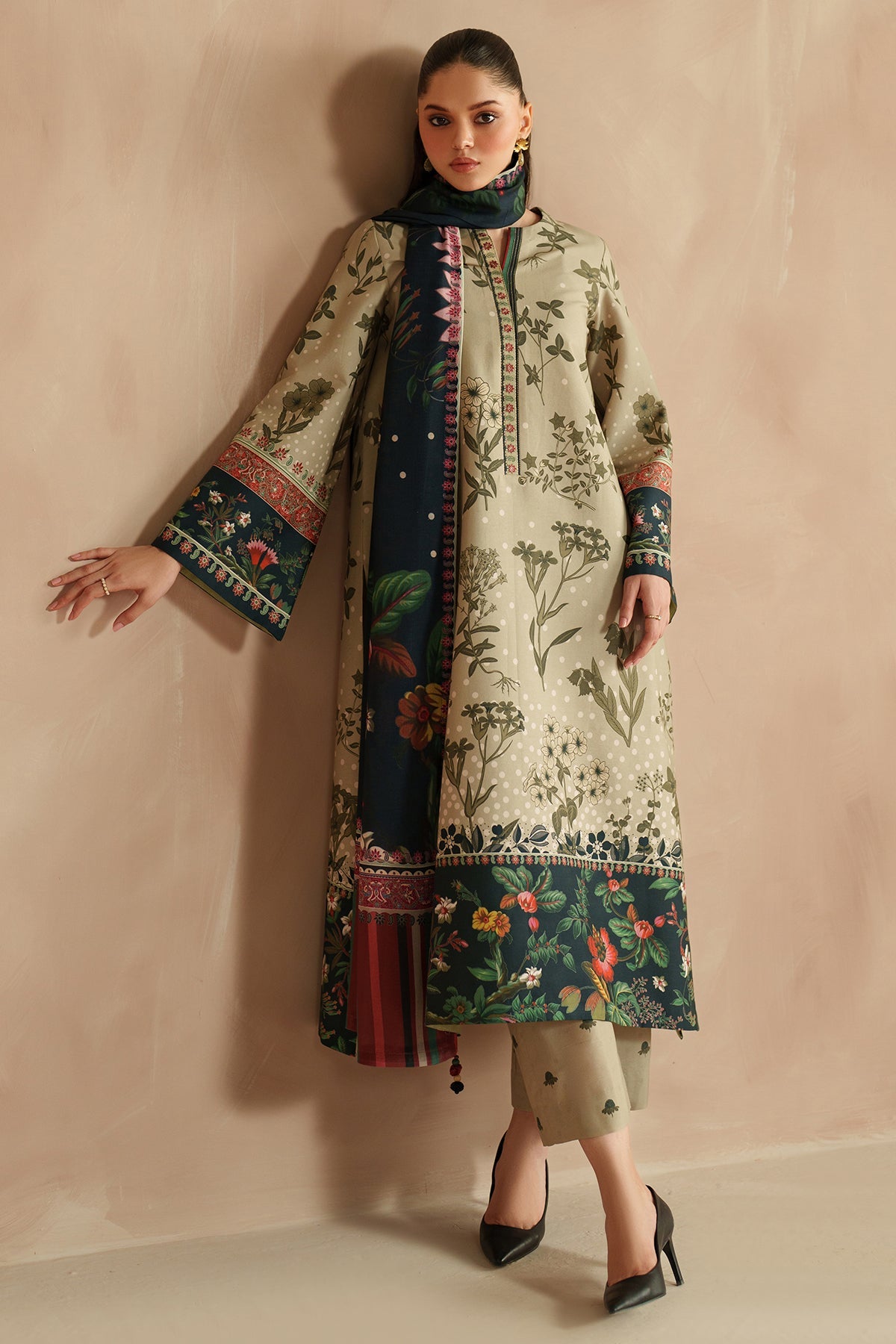 EMBROIDERED PREMIUM VISCOSE RTW-0205