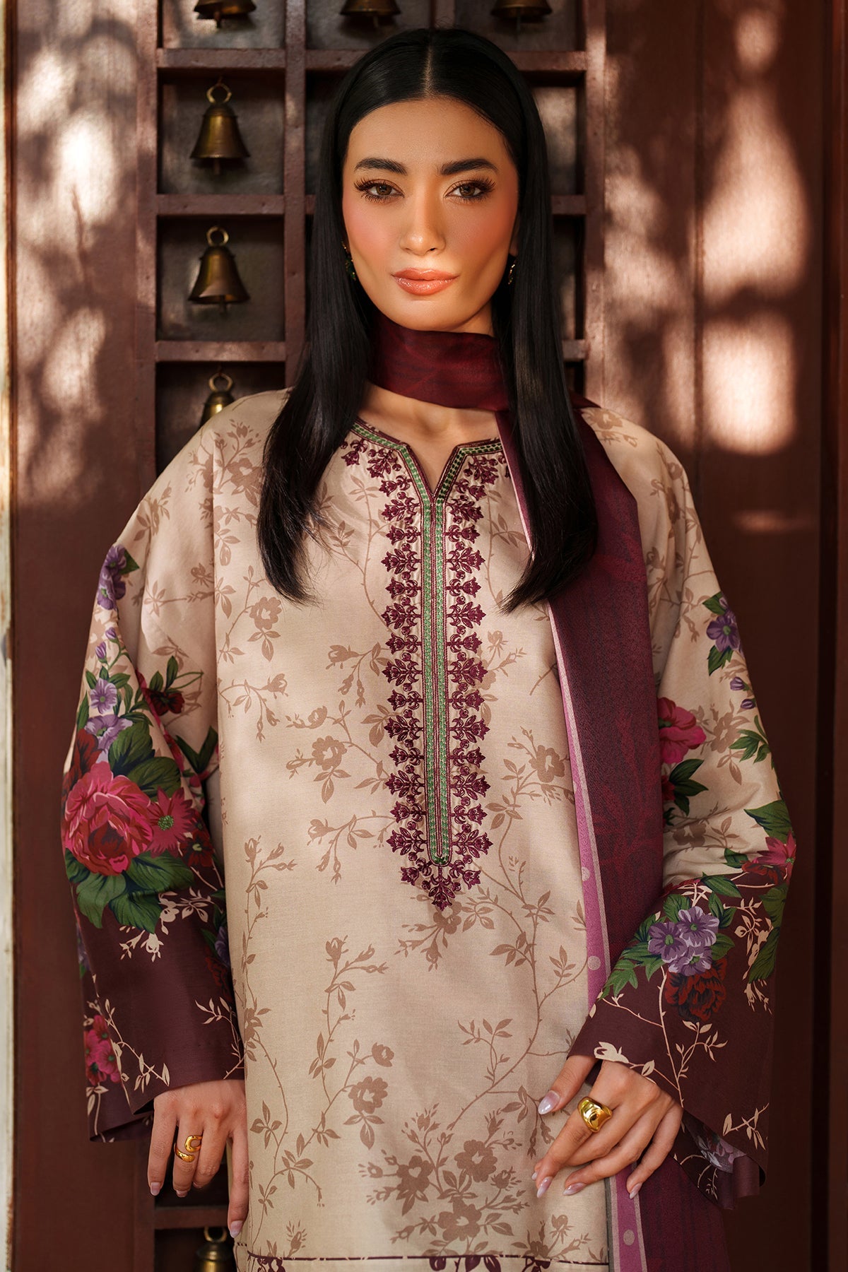 EMBROIDERED PREMIUM VISCOSE UW-0185