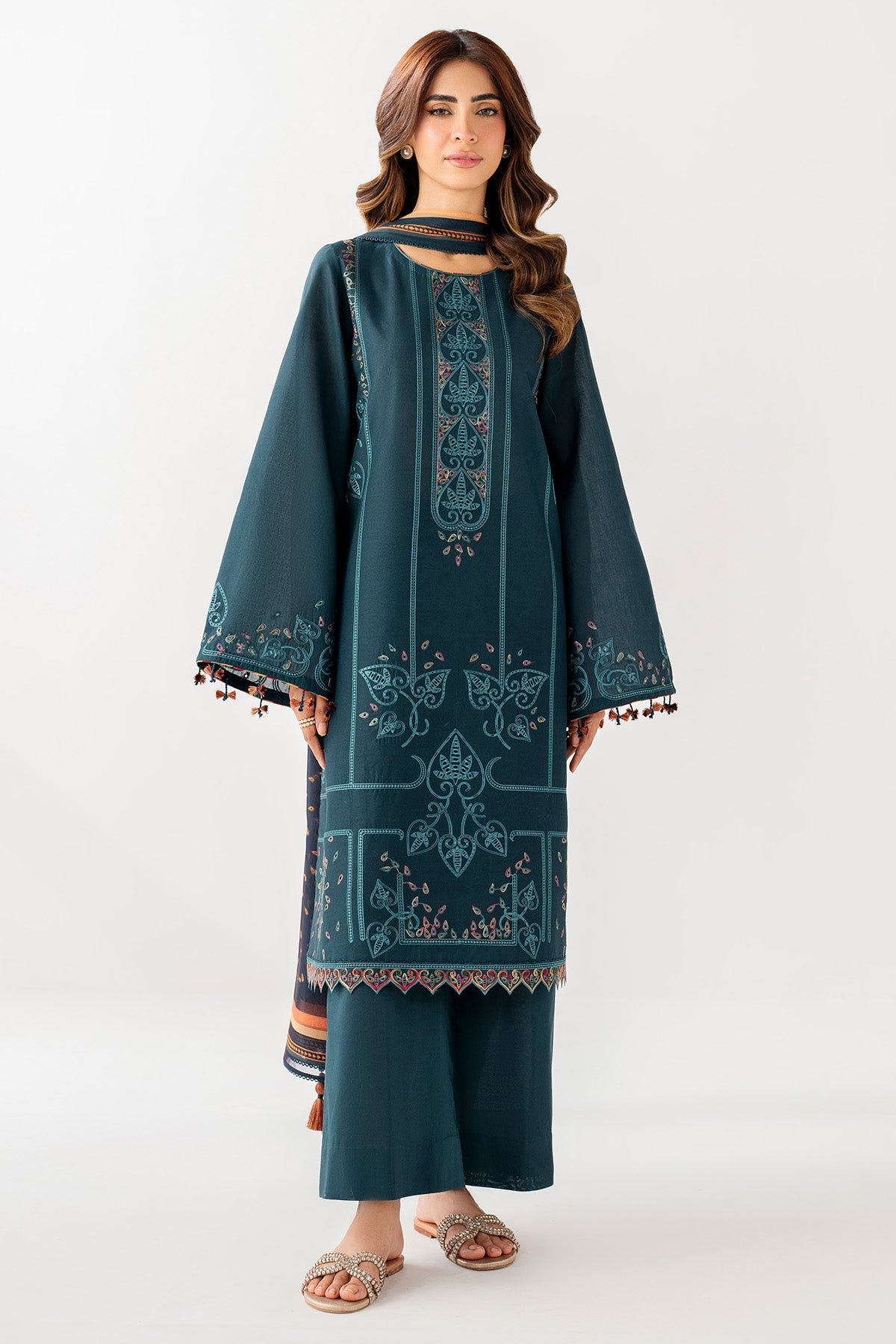 EMBROIDERED LAWN RTW-1299