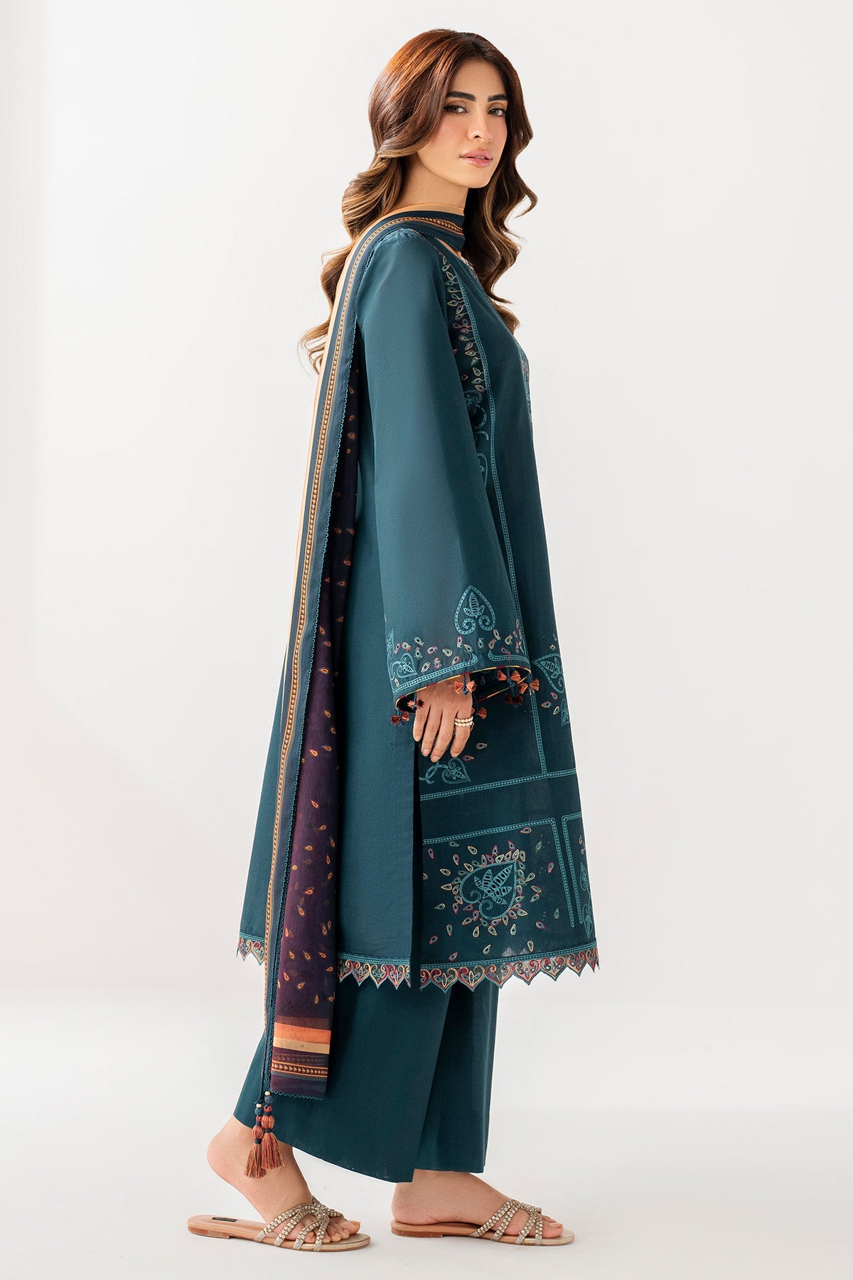 EMBROIDERED LAWN RTW-1299